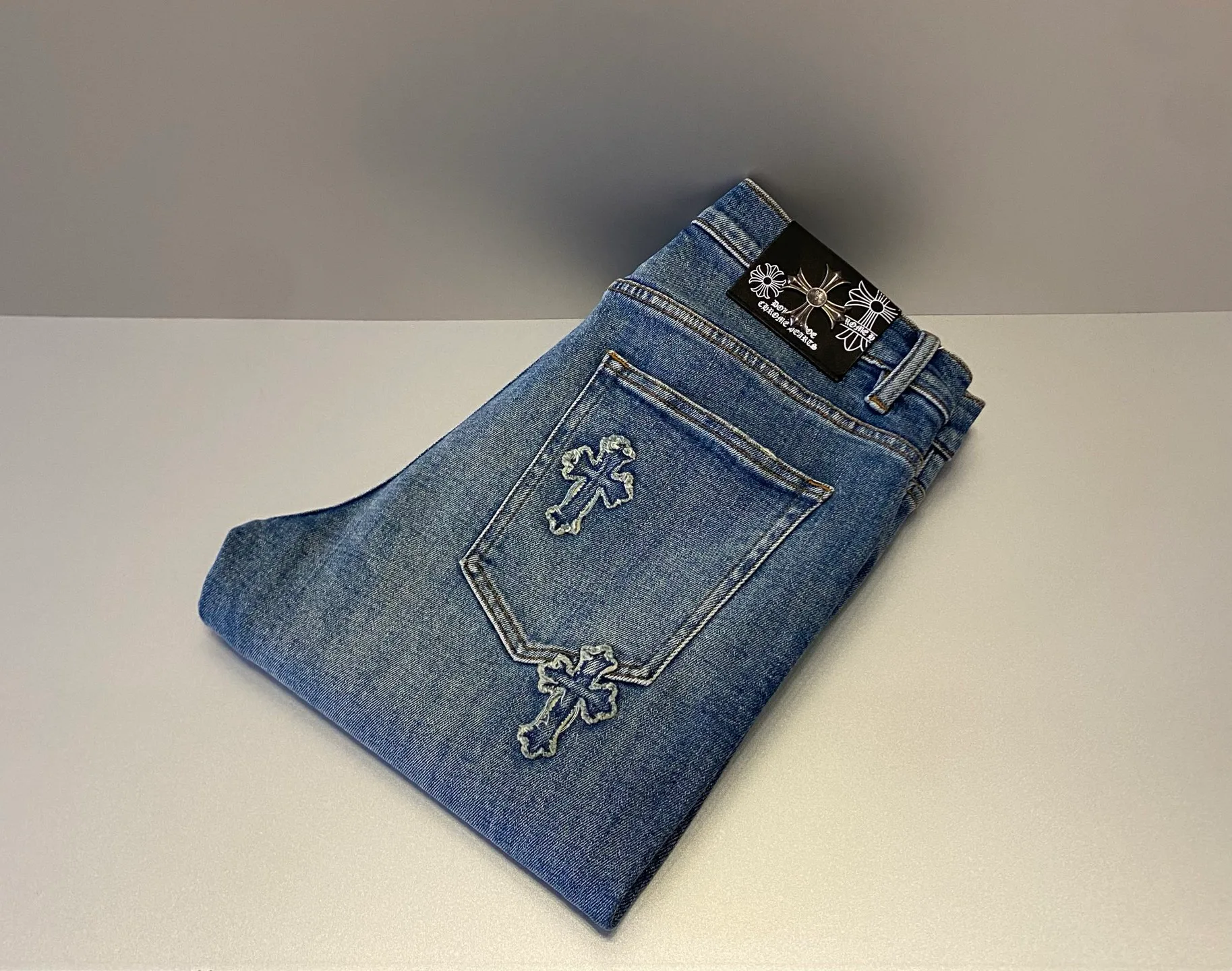 Джинсы Мужские Chrome Hearts 17623642