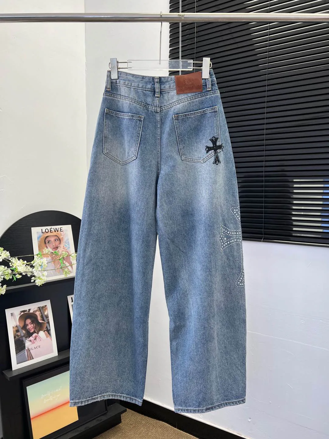 Джинсы Женские Chrome Hearts 11270627