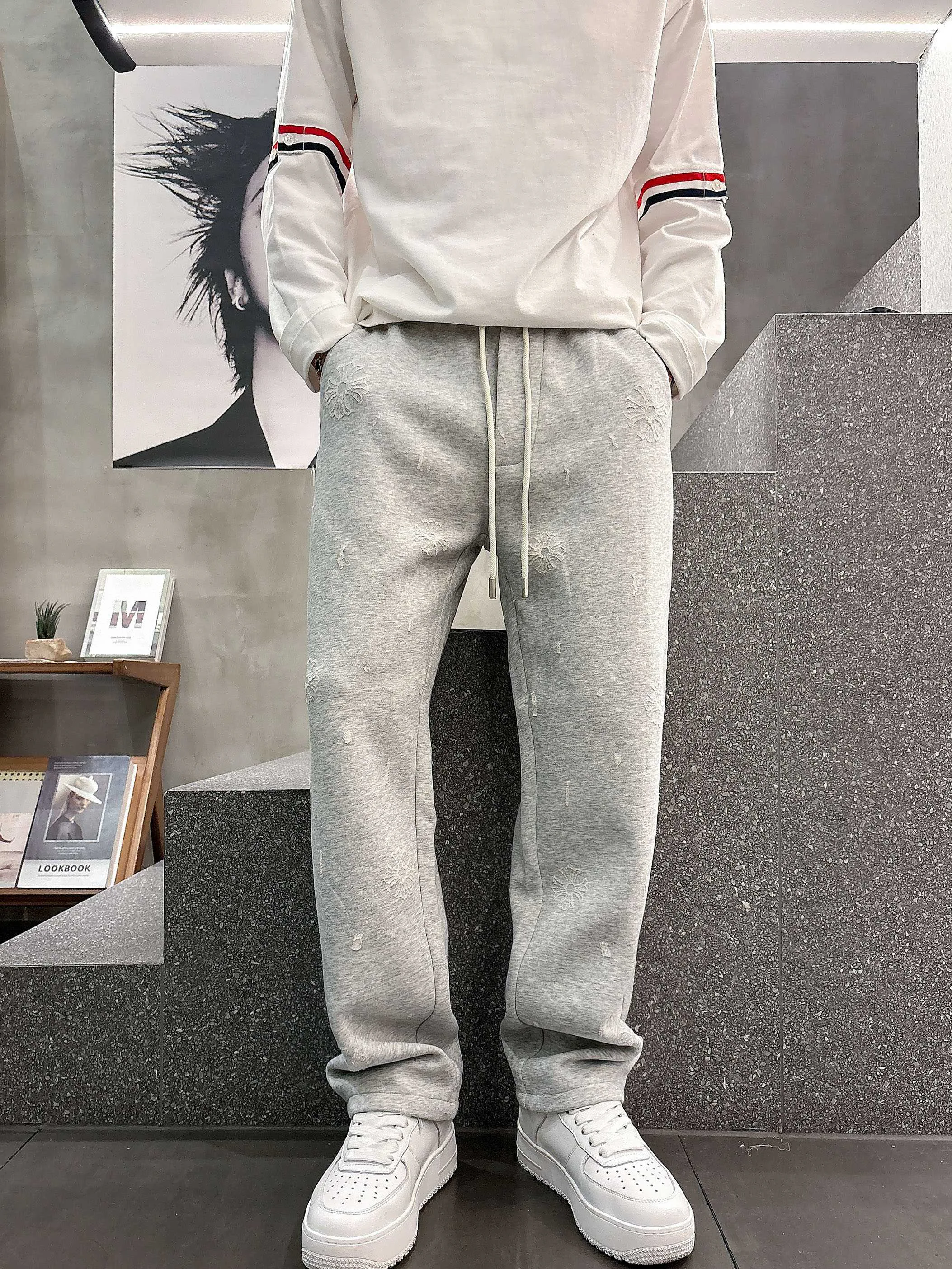 Брюки Мужские Chrome Hearts 380425