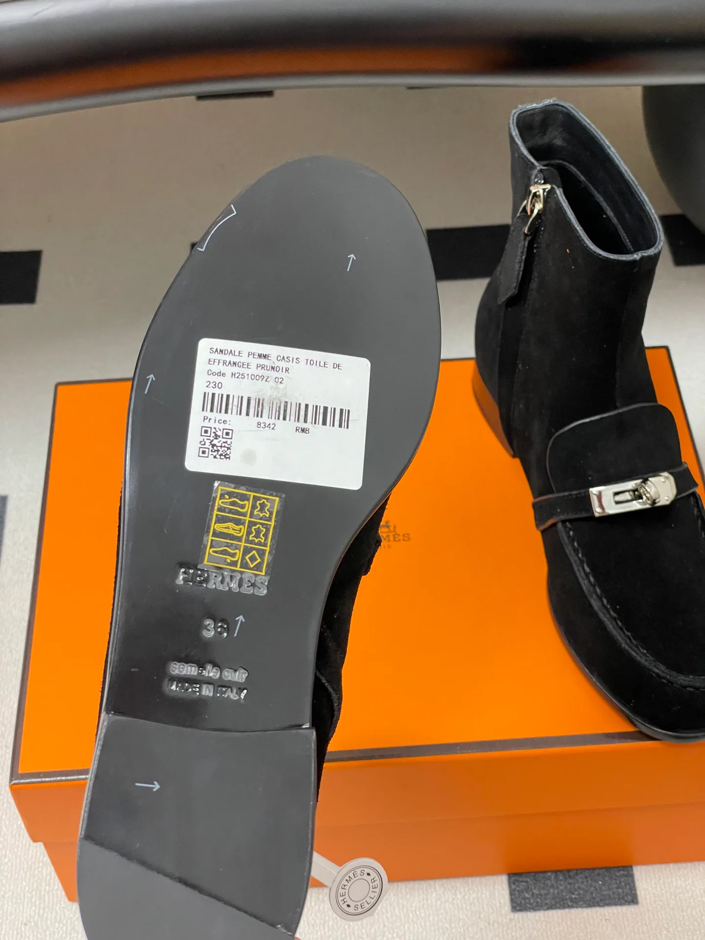 Ботинки Женские Hermes 195944