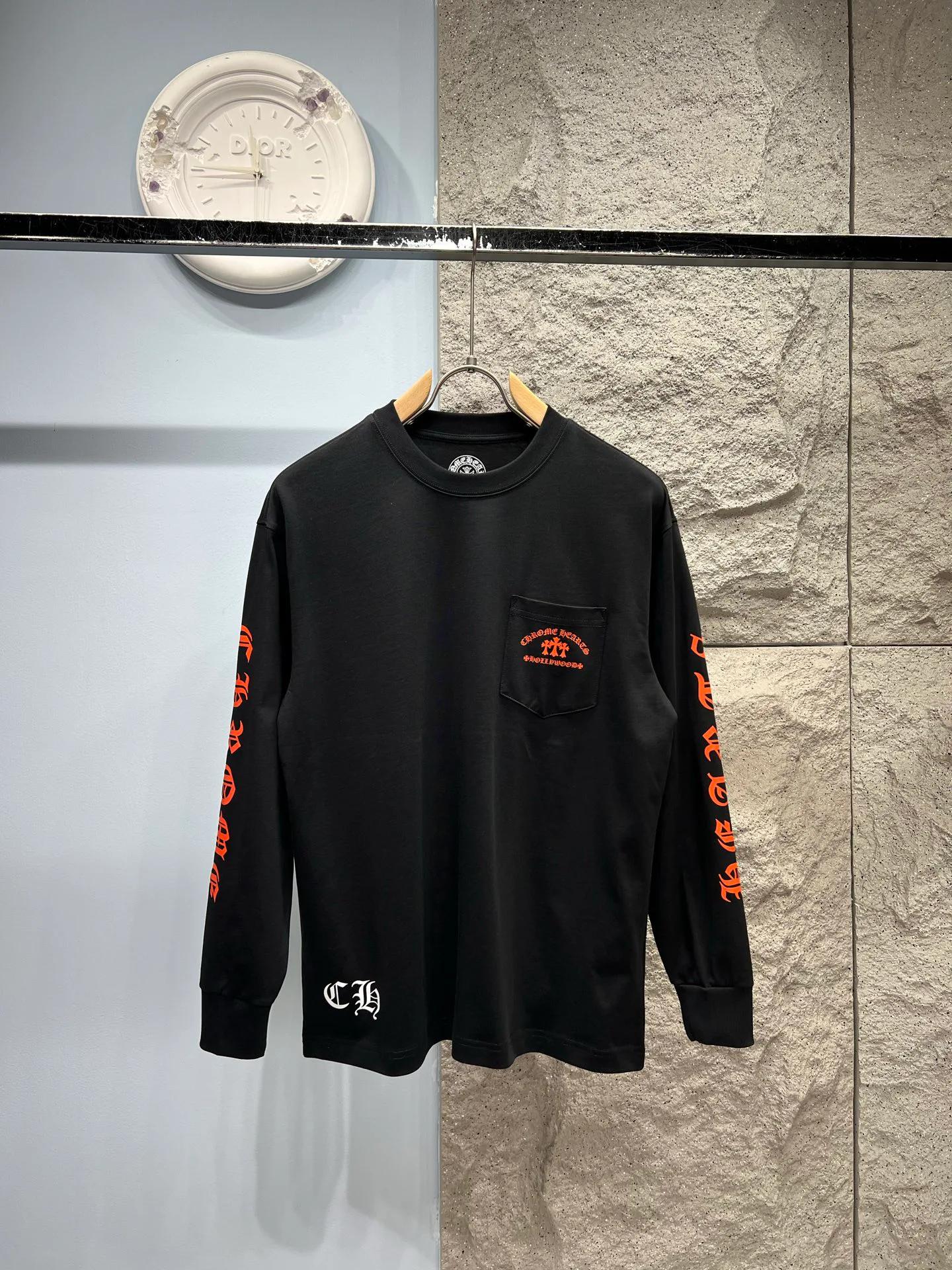 Лонгсливы Мужские Chrome Hearts 972996