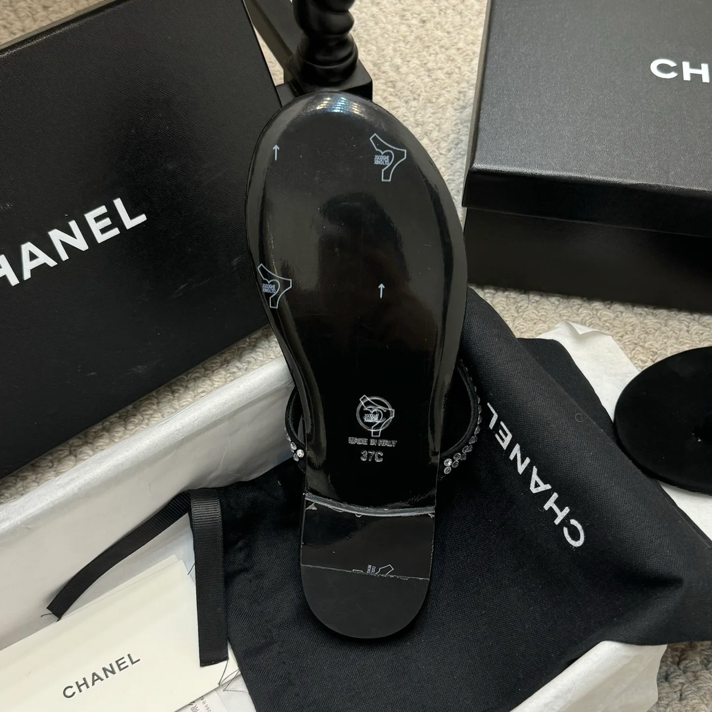 Шлепанцы Женские Chanel 13844