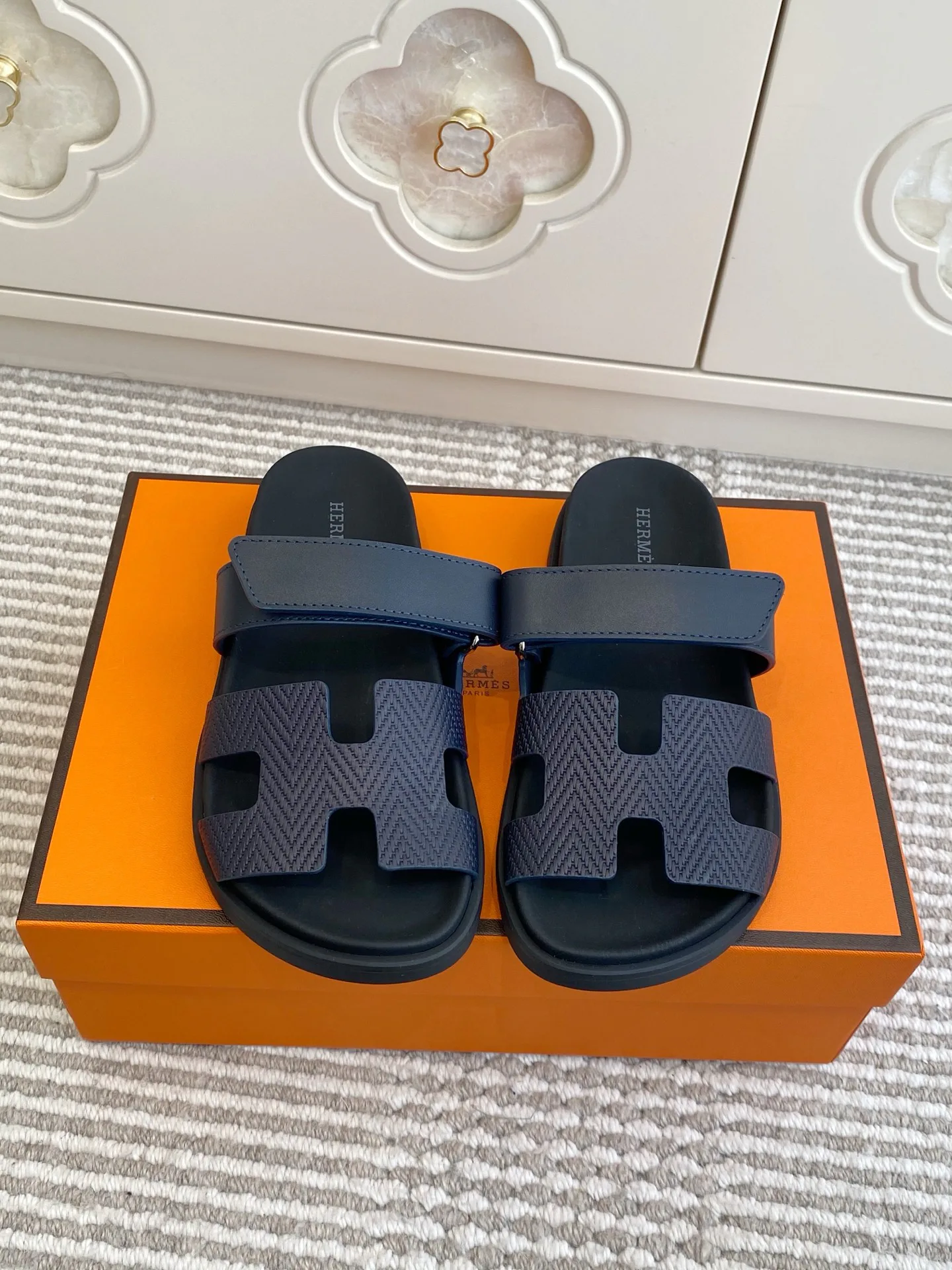 Шлепанцы Женские Hermes 1717021