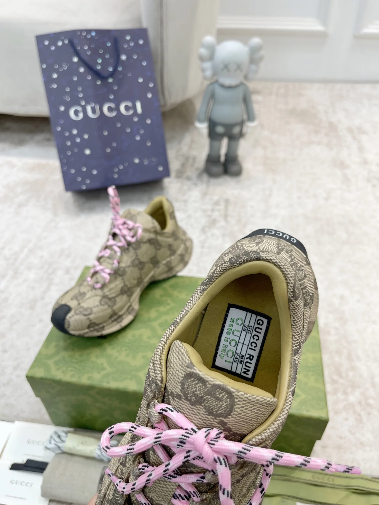 Кроссовки Женские Gucci 5120084