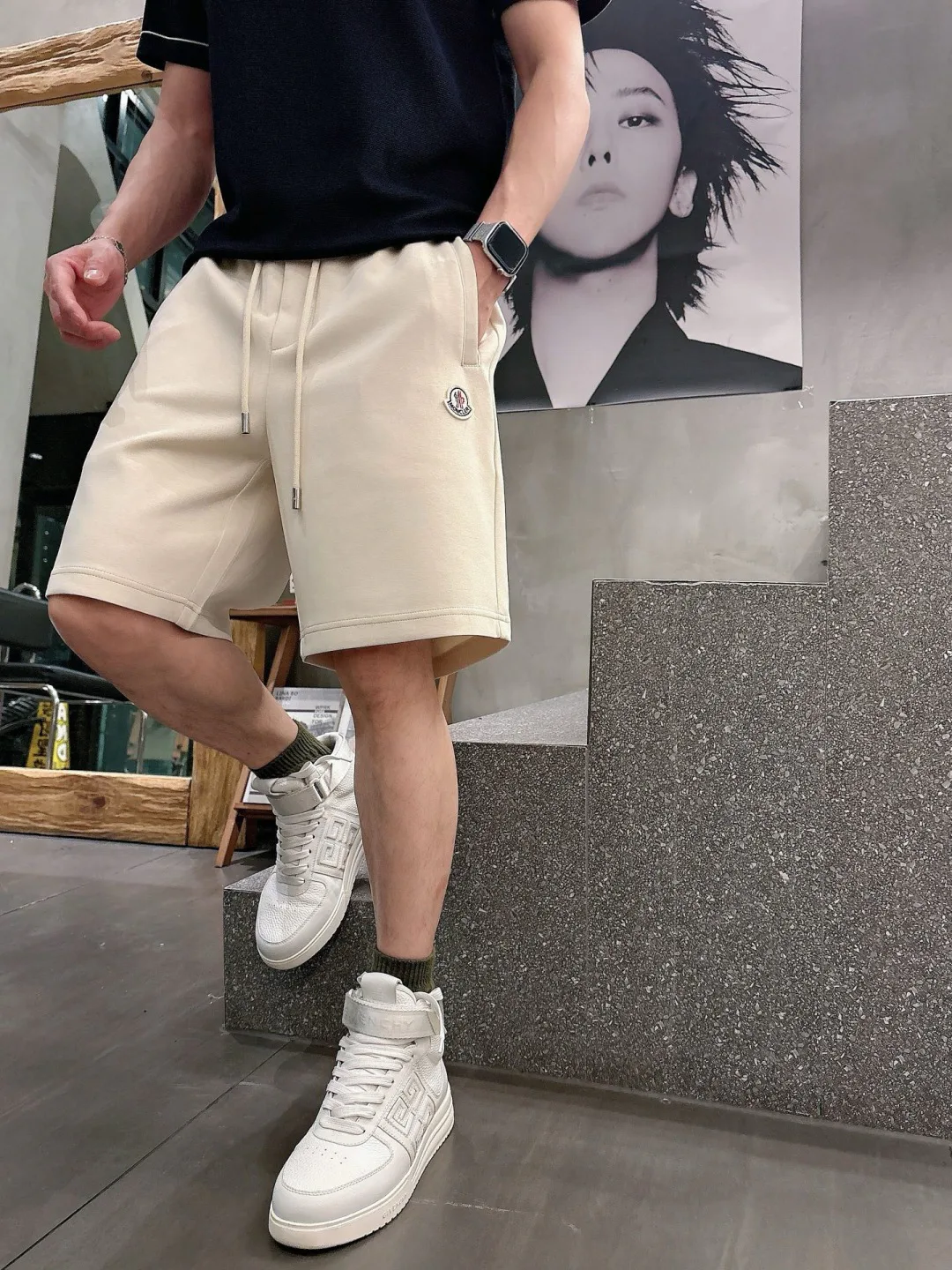 Шорты Мужские Moncler 17468341