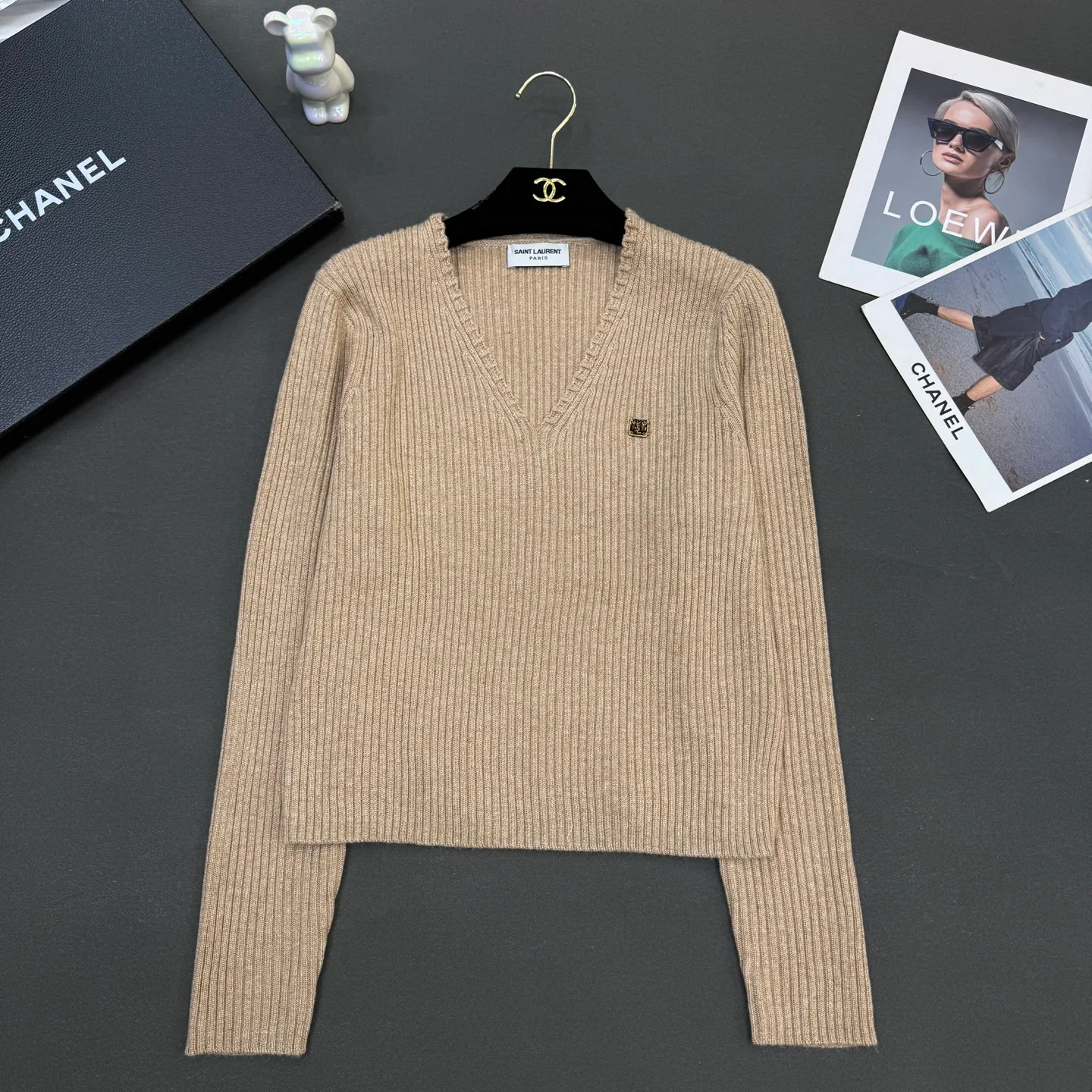 Джемперы И Свитеры Женские Saint Laurent 17954266