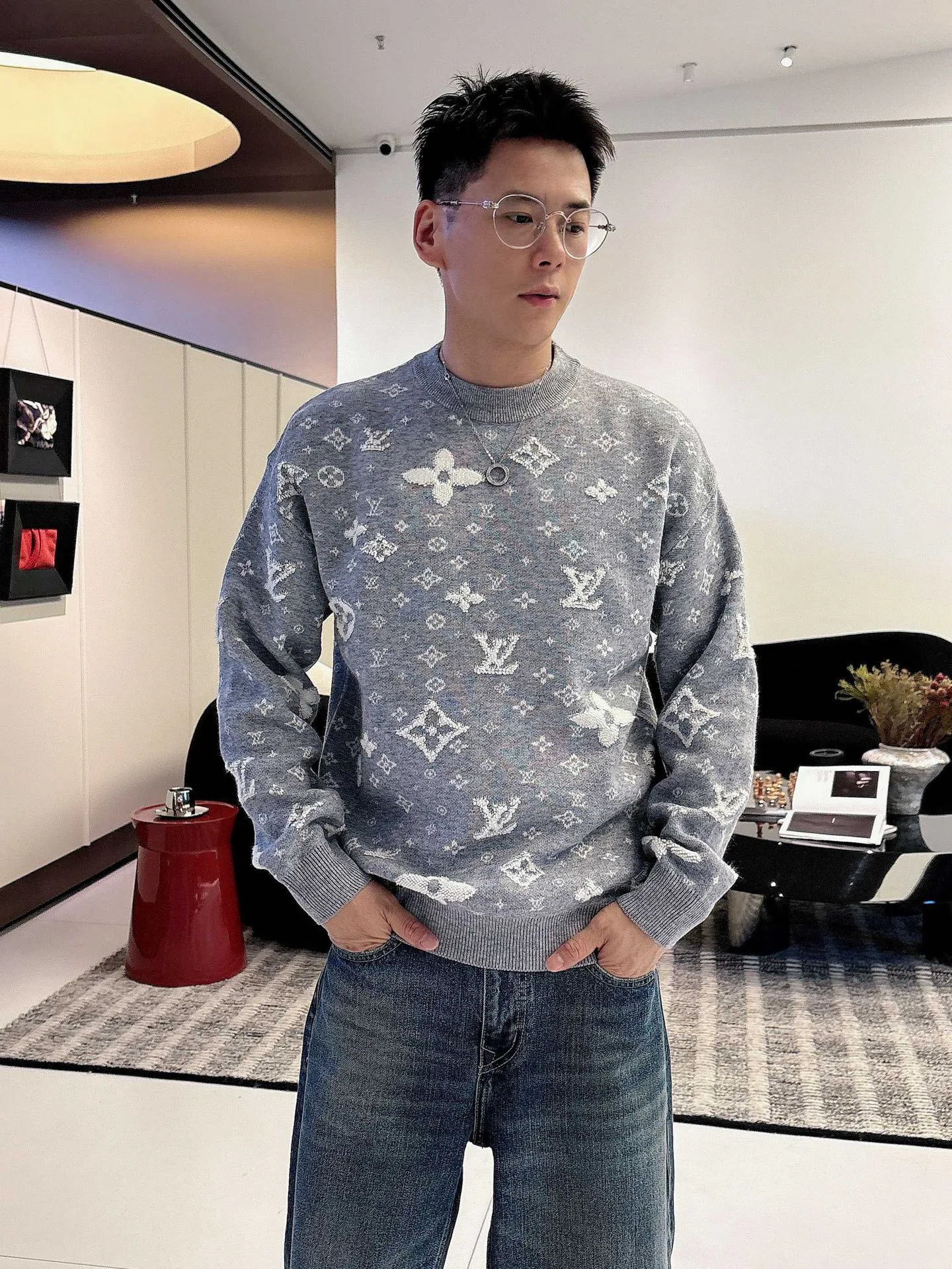 Джемперы И Свитеры Мужские Louis Vuitton 4861987