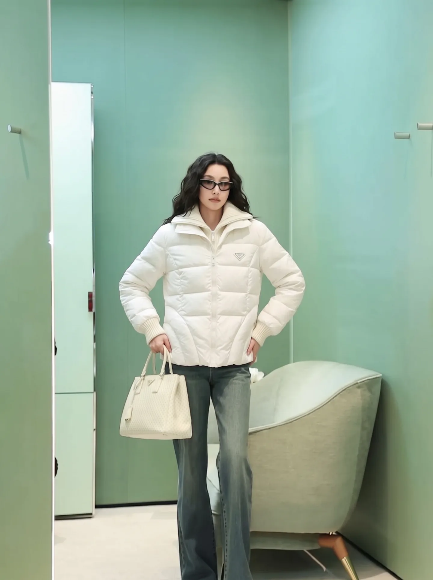 Куртки И Пуховики Женские Prada 18711536