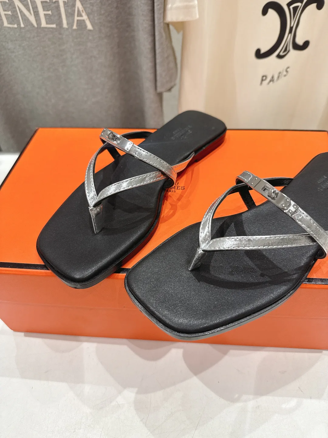 Шлепанцы Женские Hermes 14022722