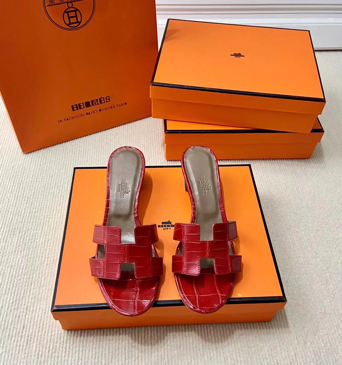 Босоножки Женские Hermes 4340520