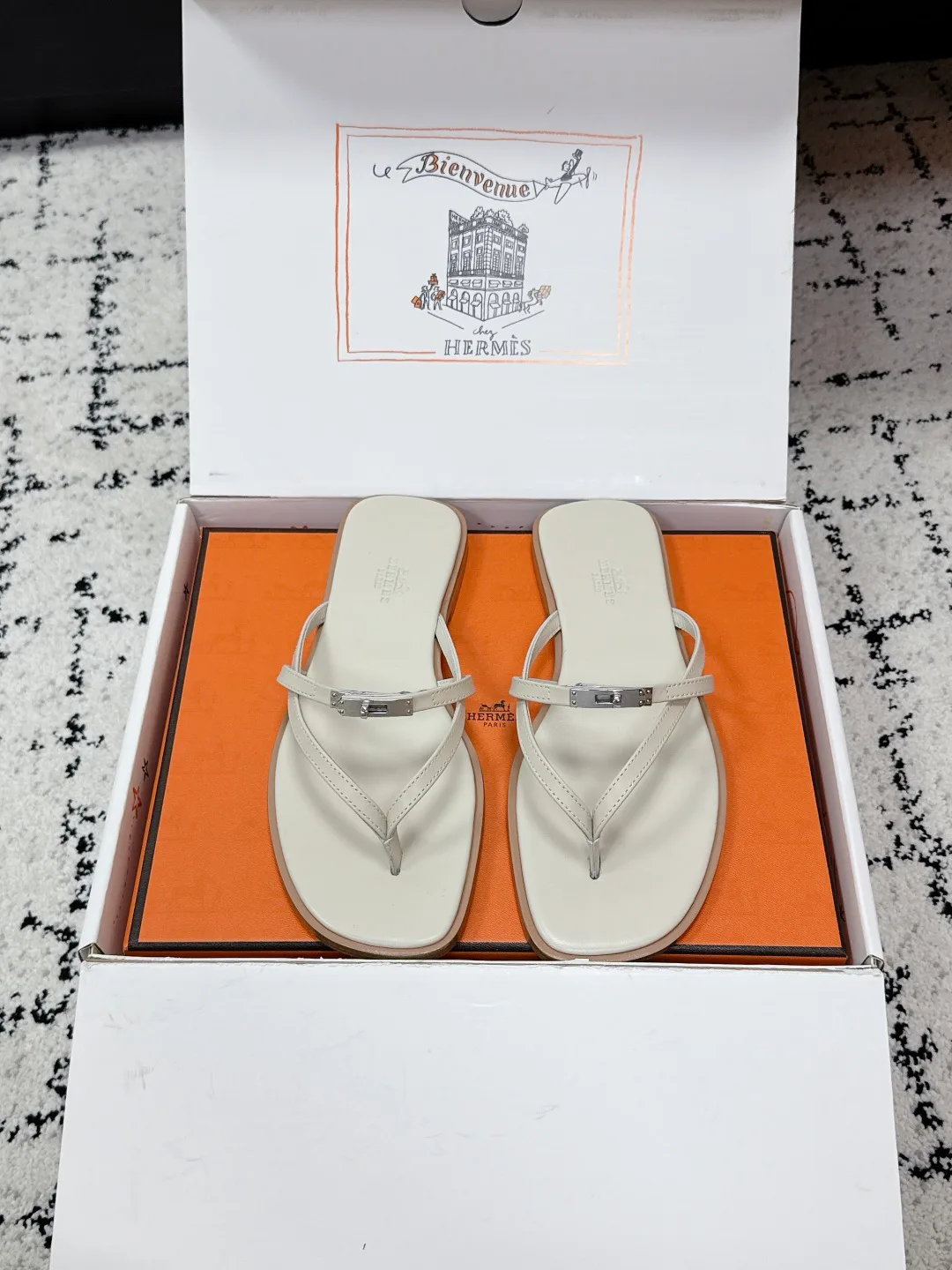 Шлепанцы Женские Hermes 11237986