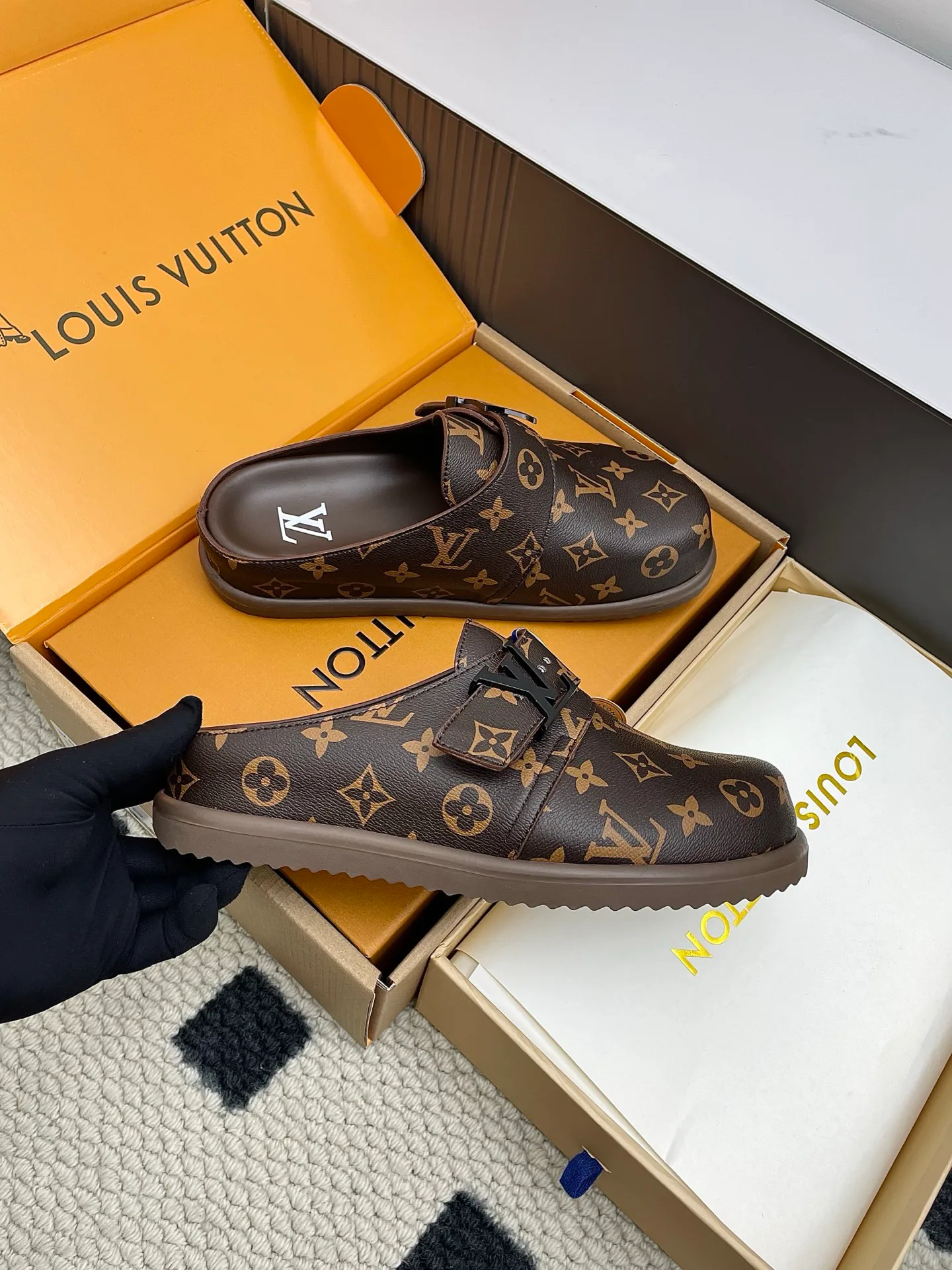 Мюли И Сабо Мужские Louis Vuitton 97566