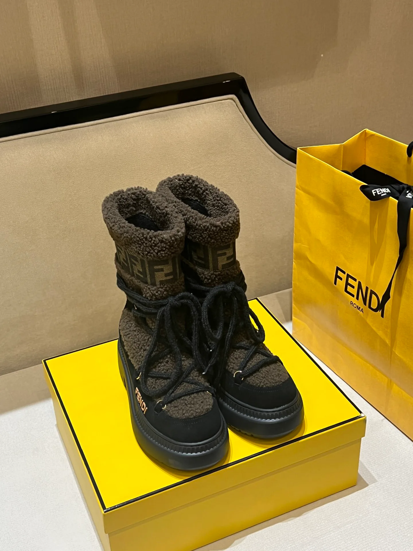 Угги Женские Fendi 1408718