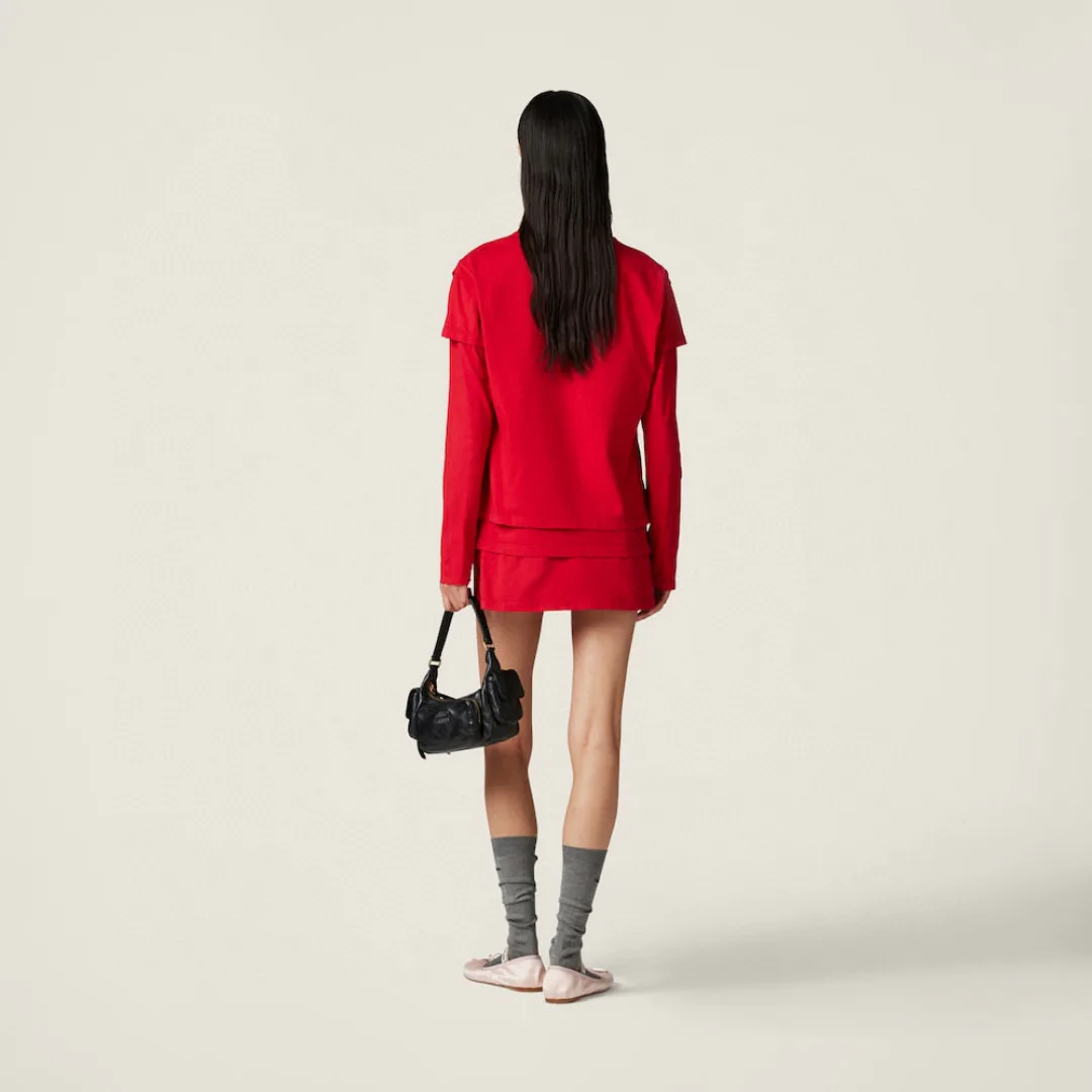 Лонгсливы Женские Miu Miu 3554