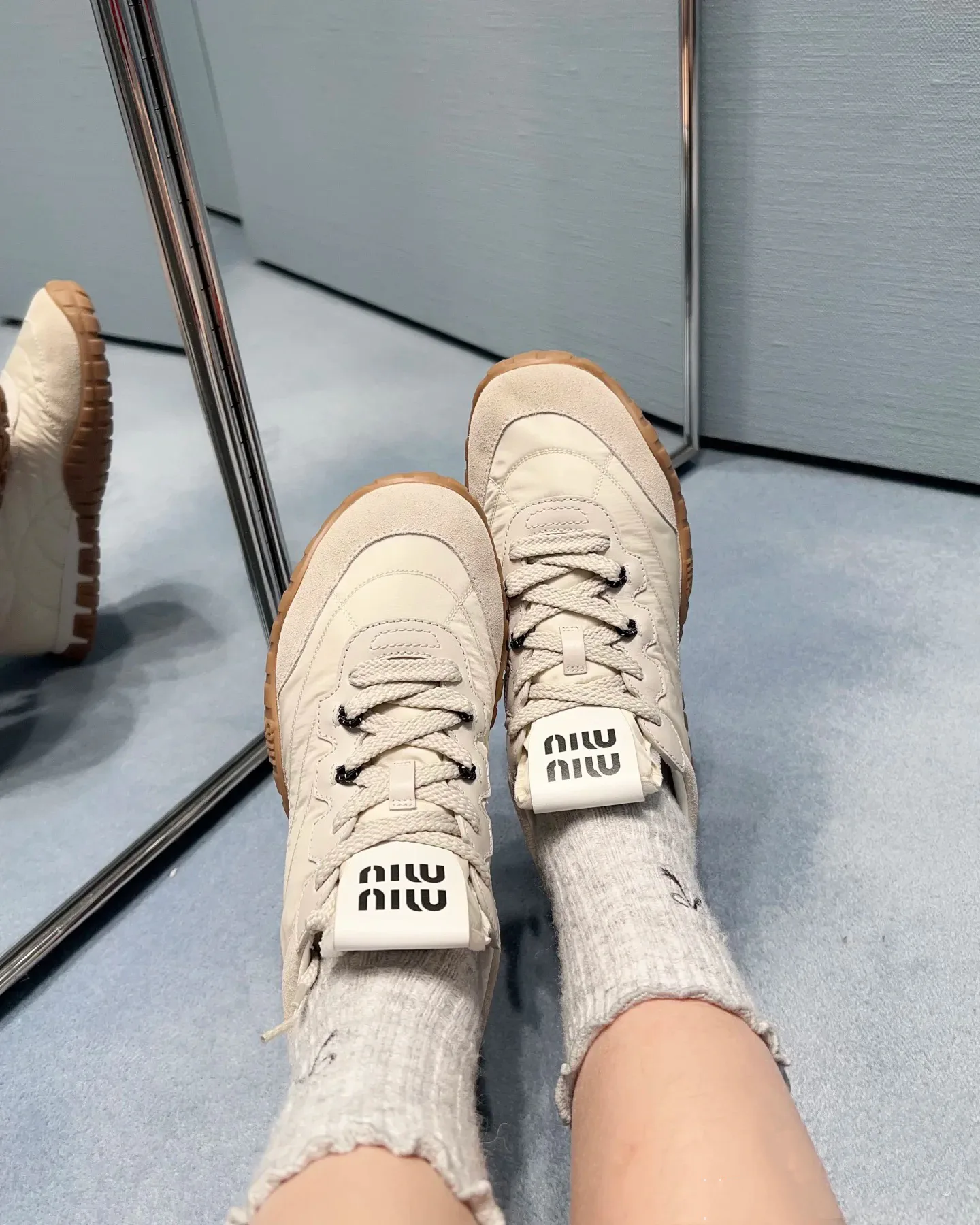 Кроссовки Женские Miu Miu 81820