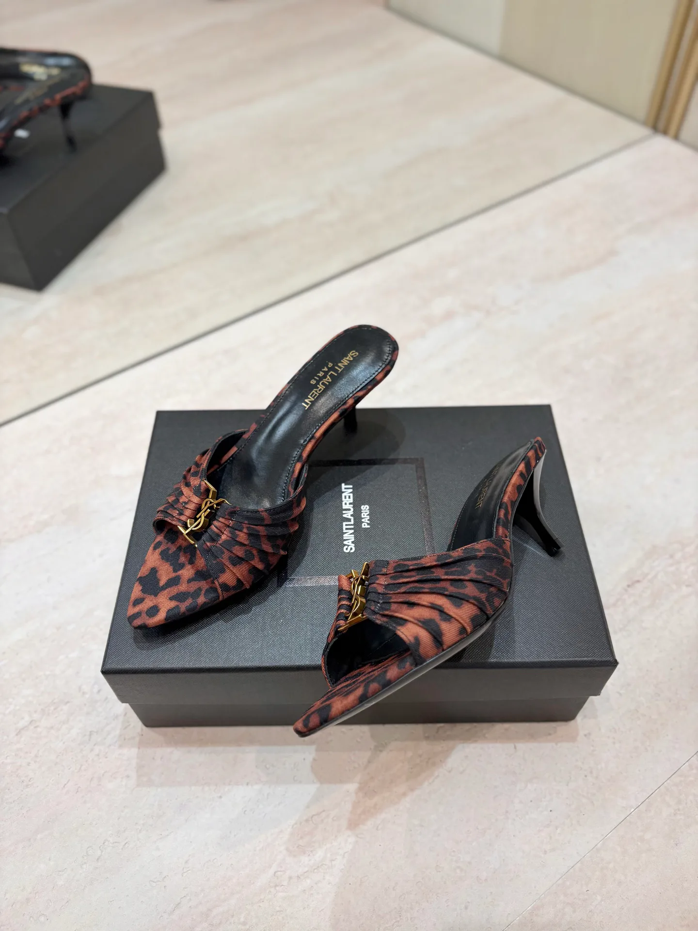 Мюли И Сабо Женские Saint Laurent 17476009