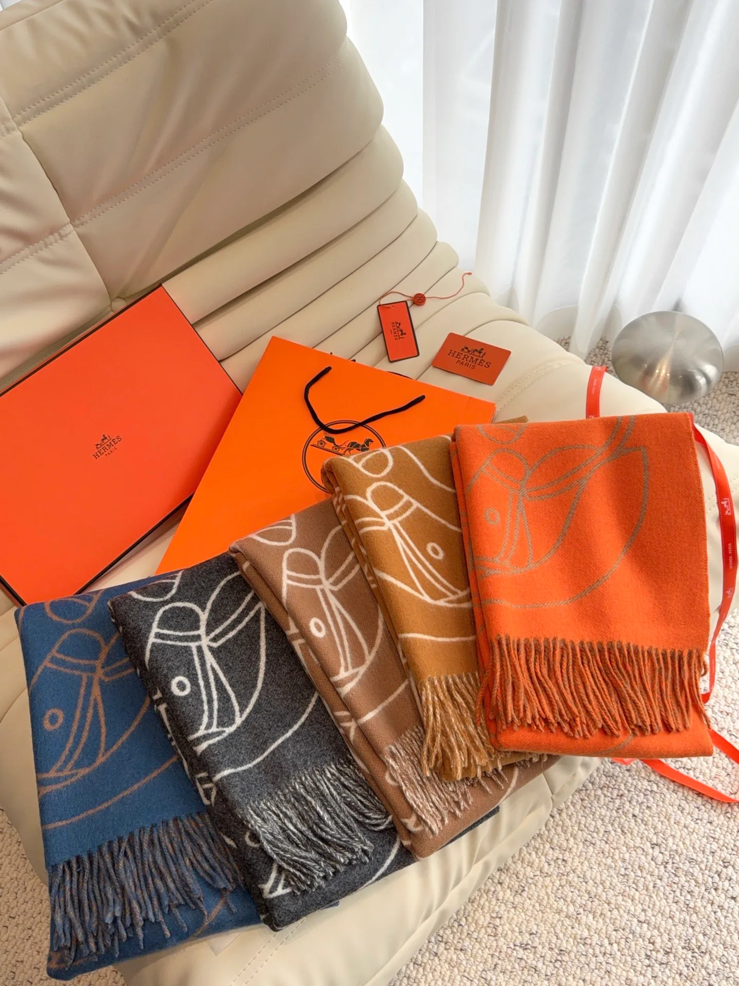 Шарфы Hermes 18105406