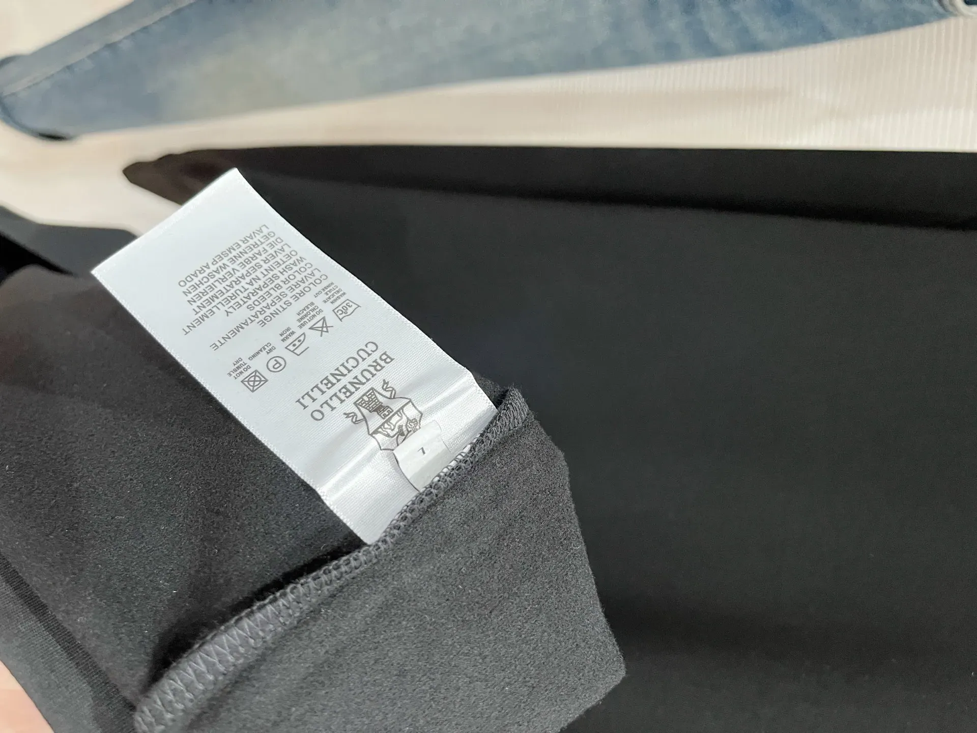 Лонгсливы Мужские Brunello Cucinelli 350510