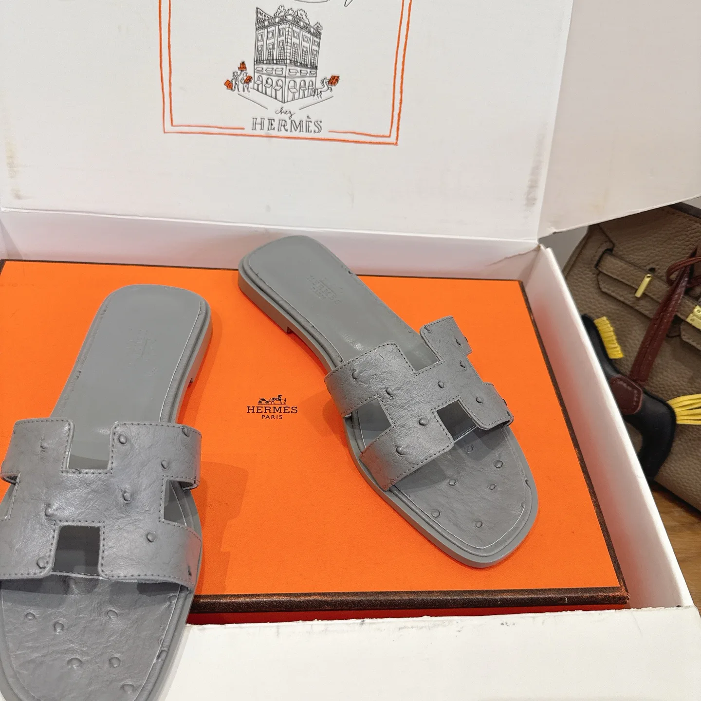 Шлепанцы Женские Hermes 10813796