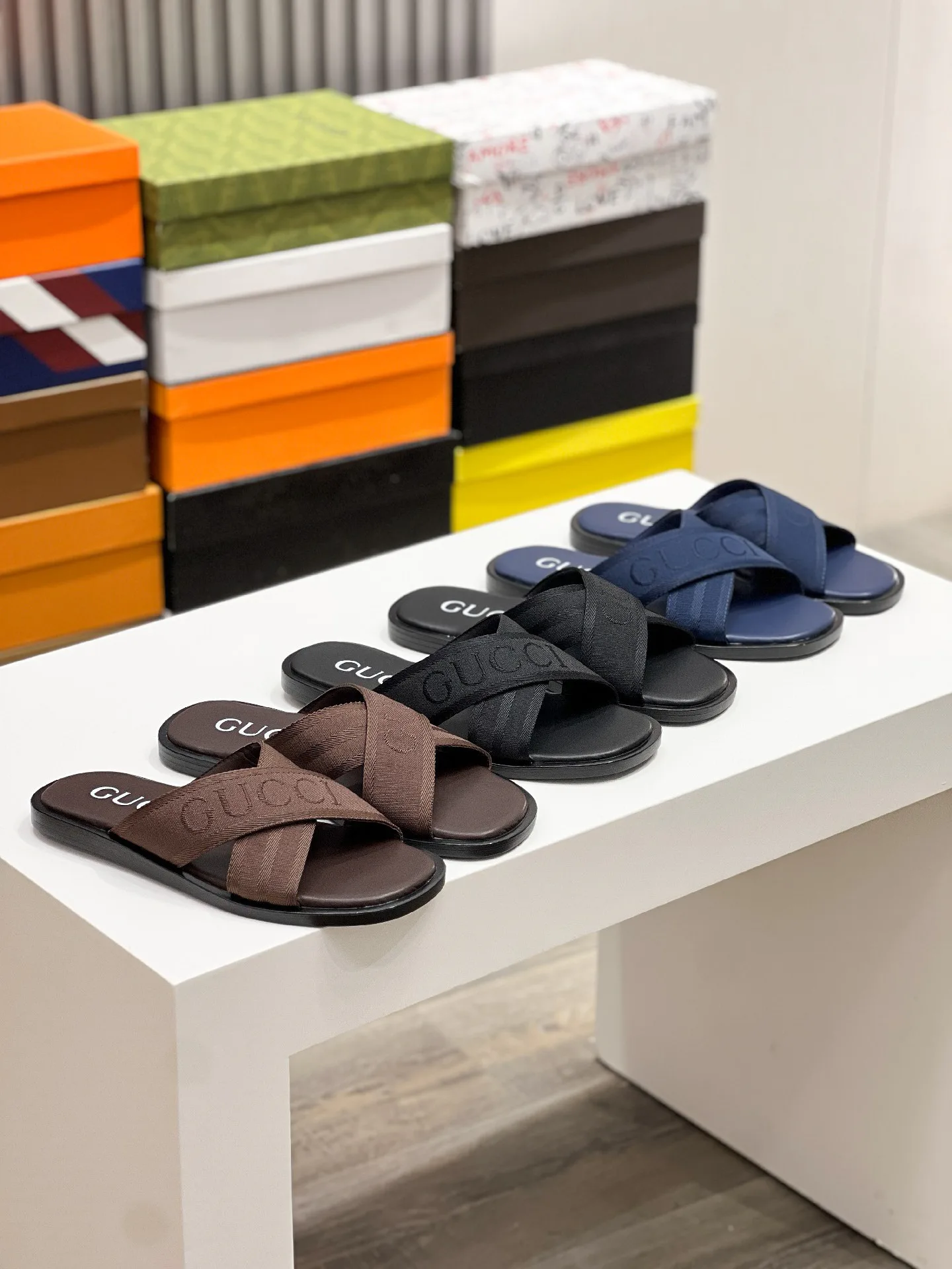Шлепанцы Мужские Gucci 19181131