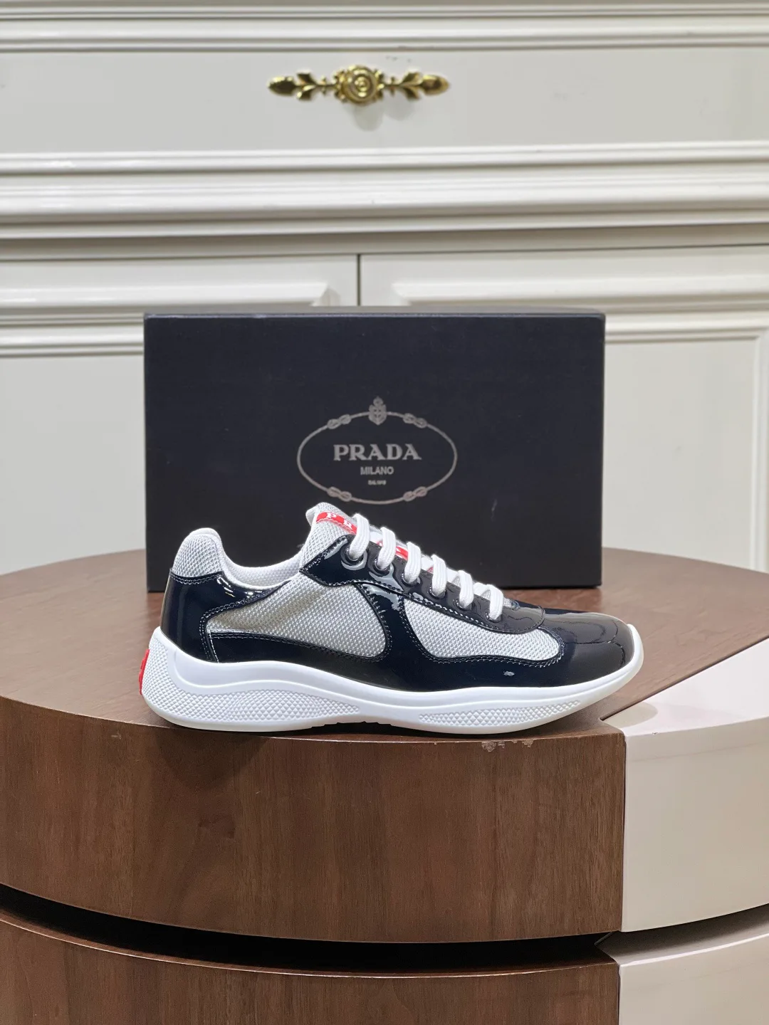 Кроссовки Мужские Prada 476803