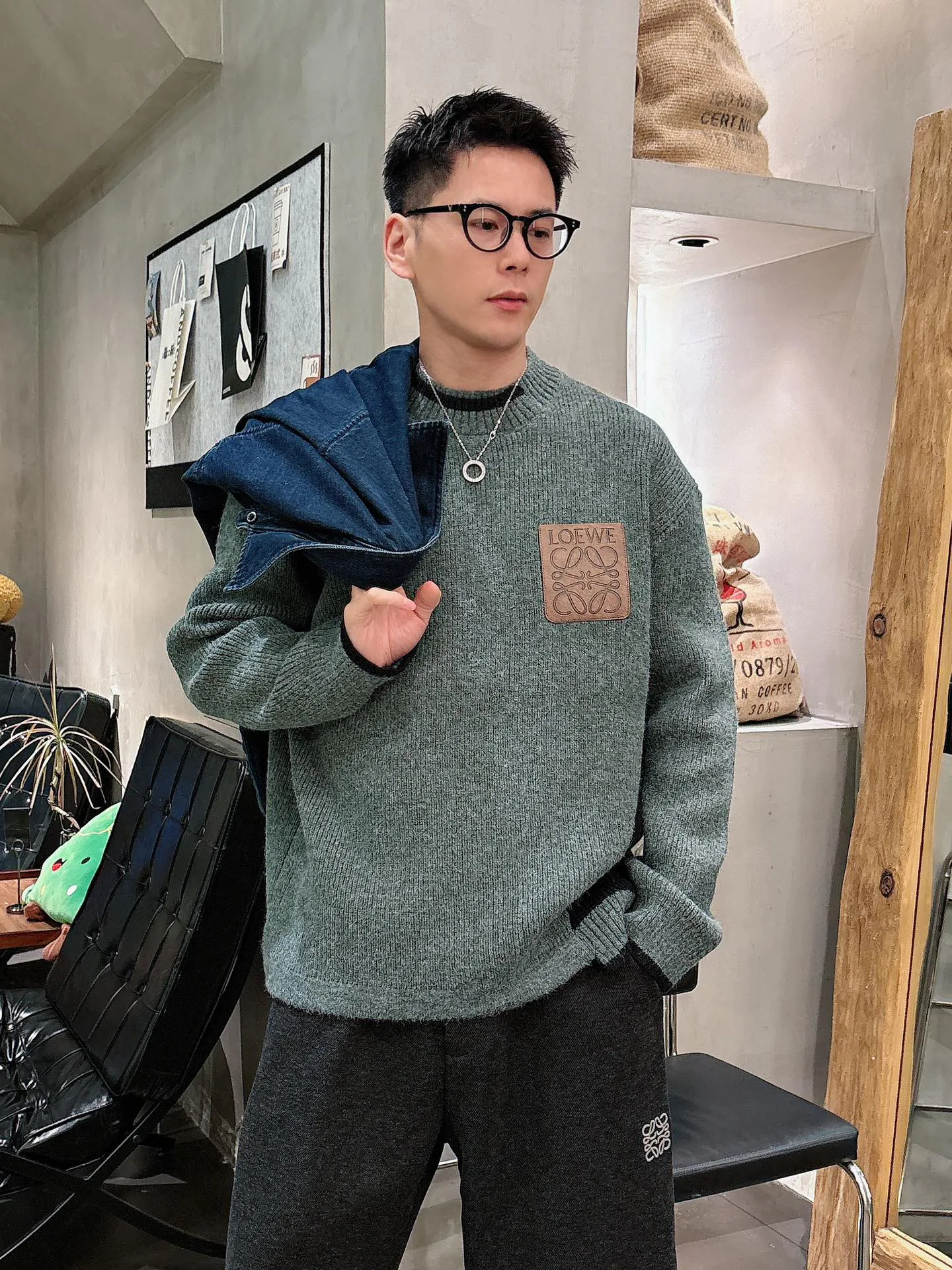 Джемперы И Свитеры Мужские Loewe 1297300