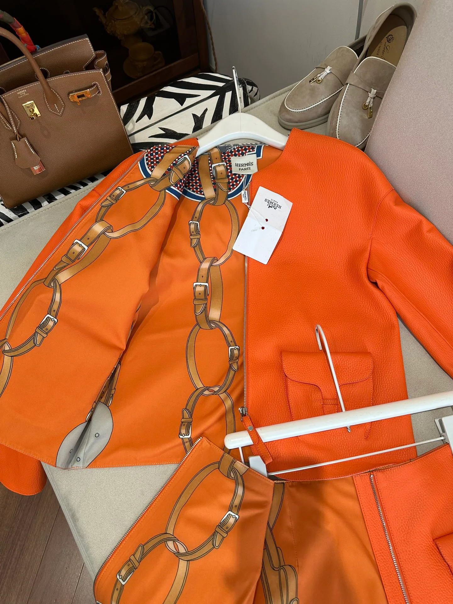 Кожаные Куртки И Дублёнки Женские Hermes 11460694