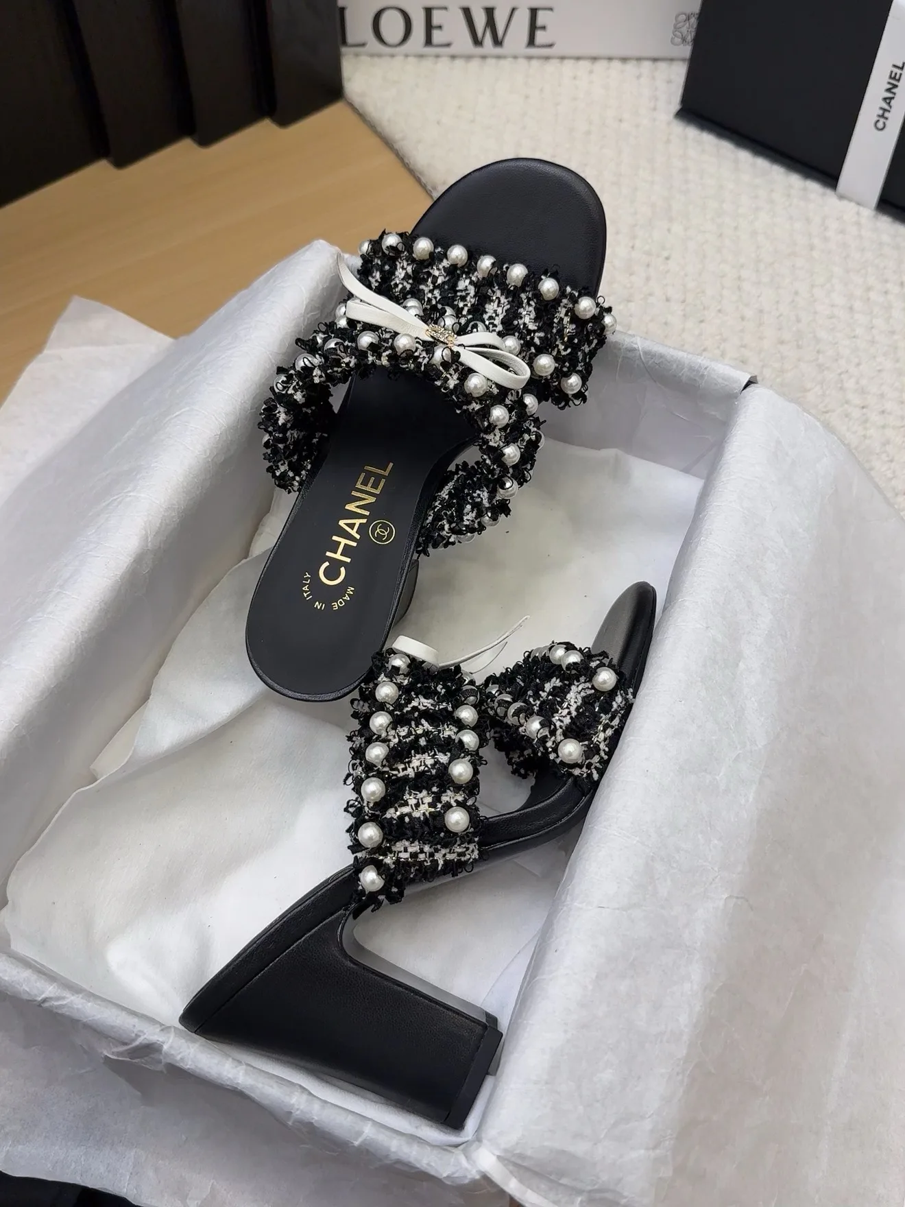 Босоножки Женские Chanel 30539