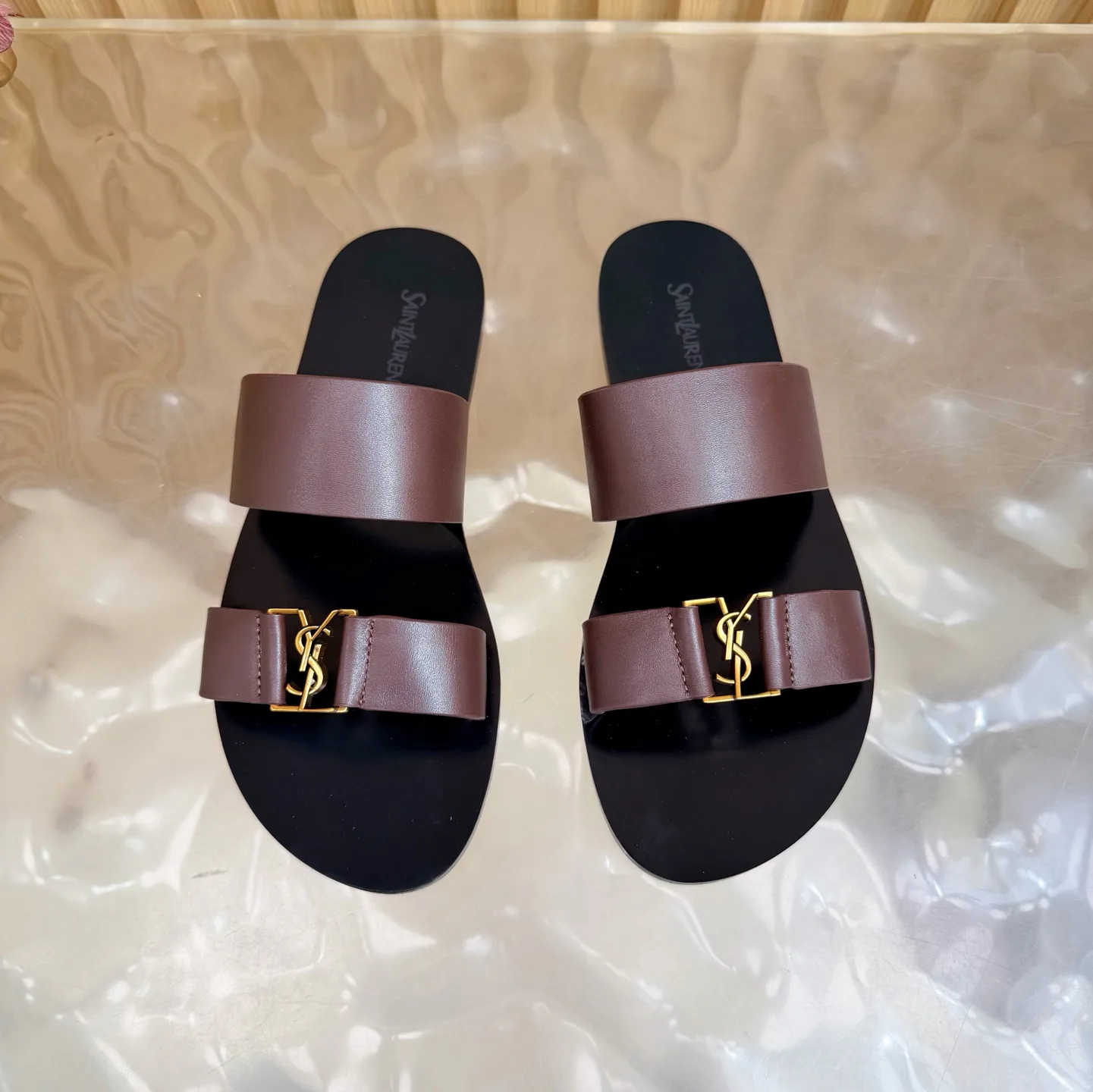 Шлепанцы Женские Saint Laurent 11755428
