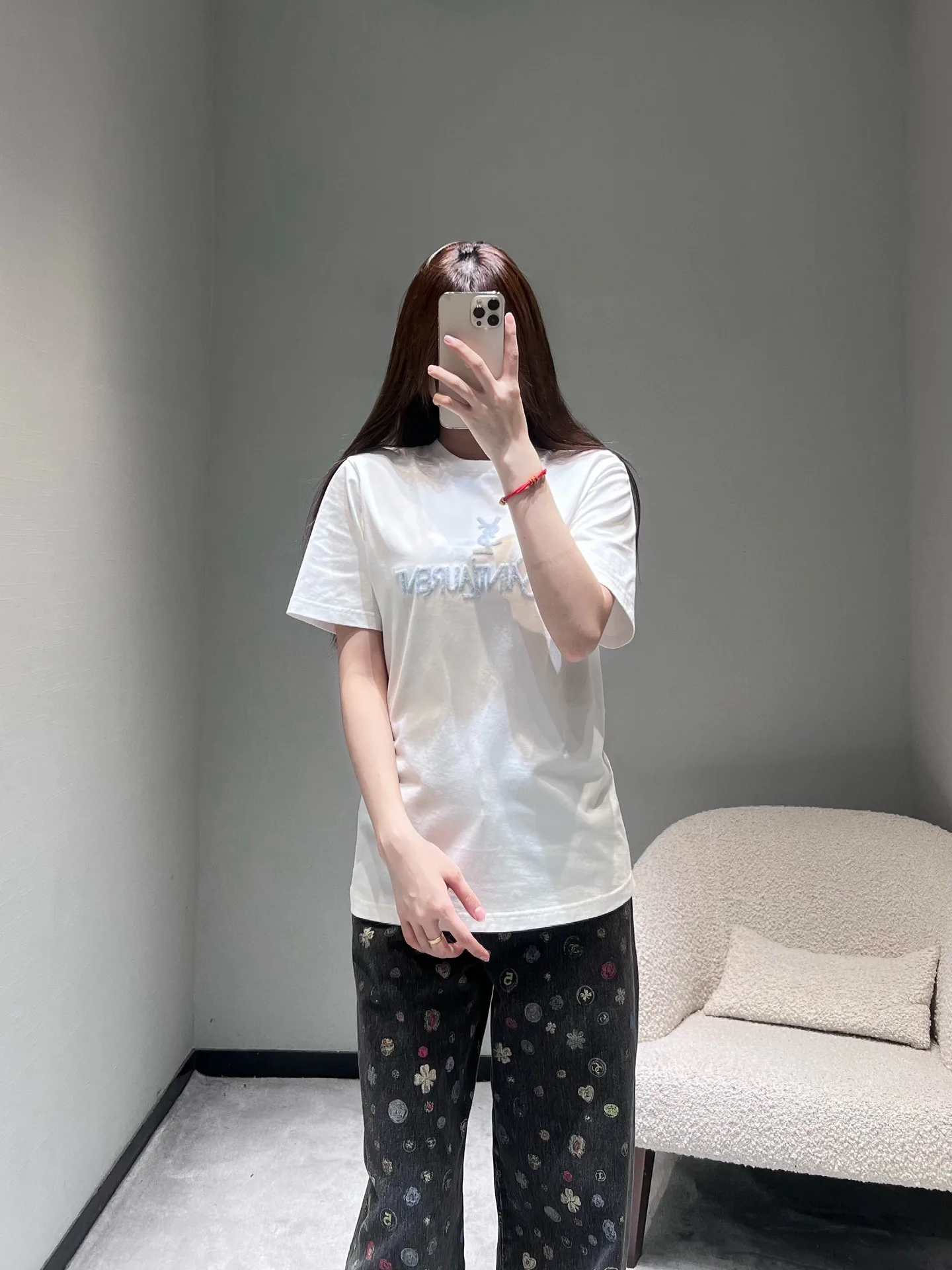 Футболки Женские Saint Laurent 934050