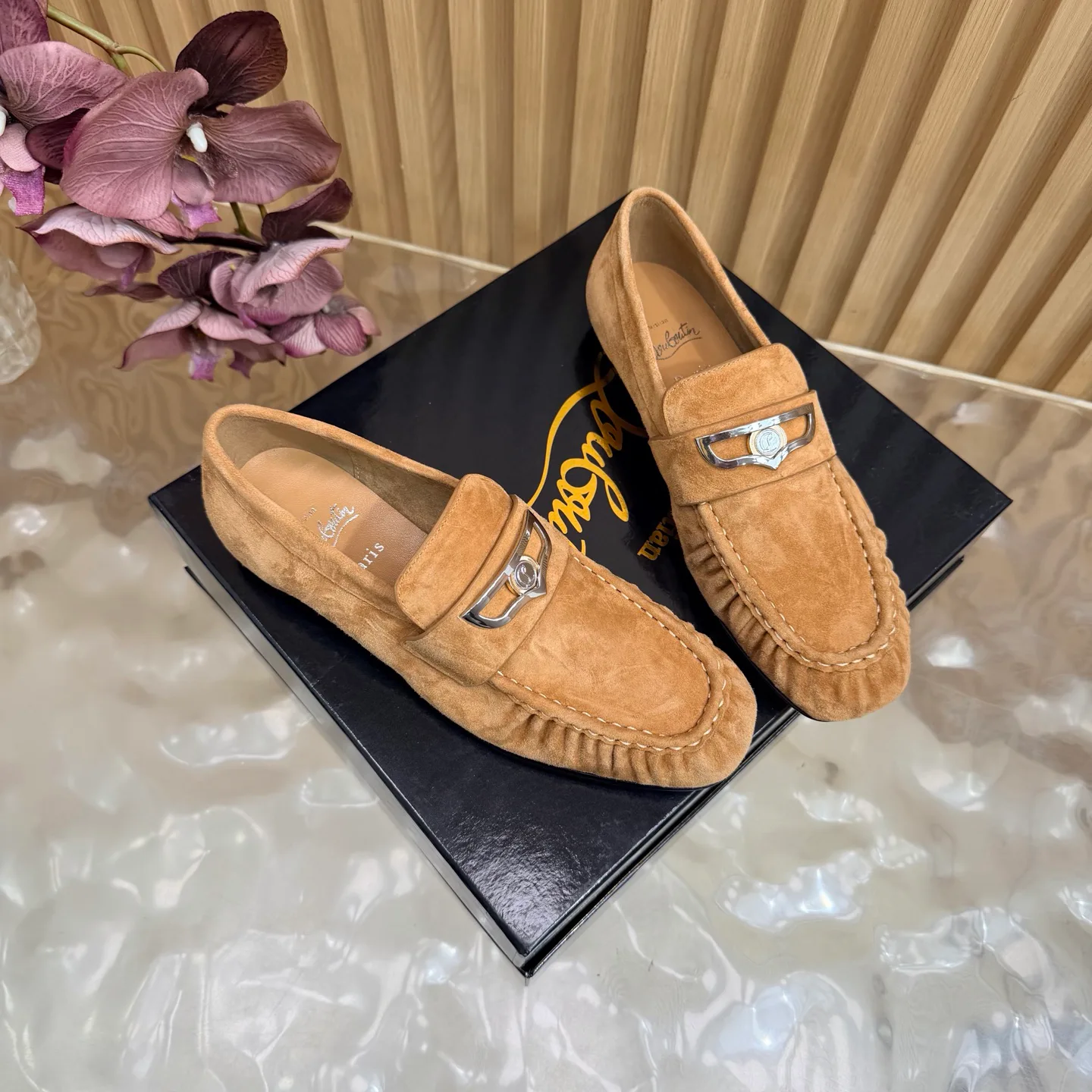 Лоферы И Мокасины Женские Christian Louboutin 18190100
