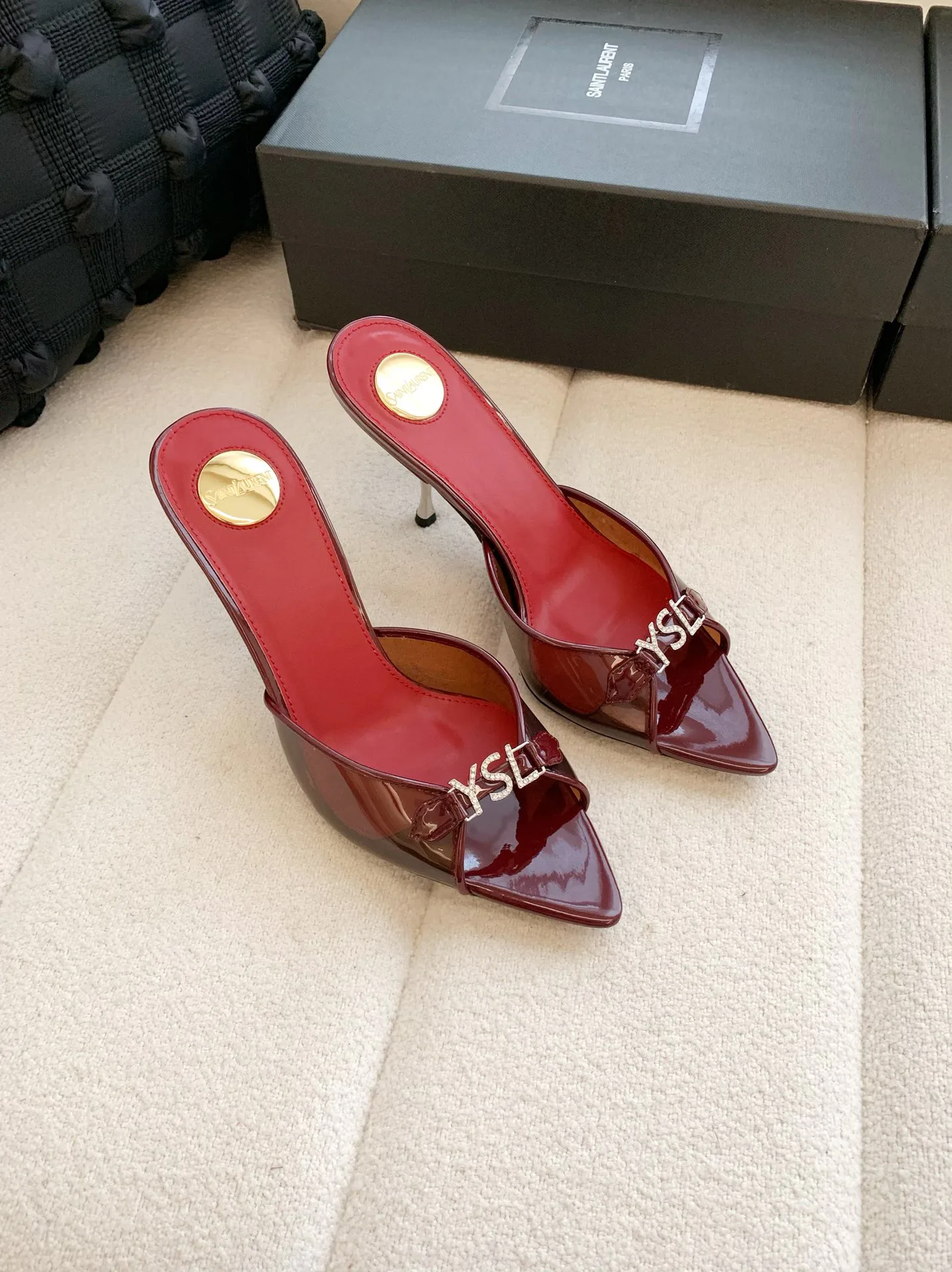 Мюли И Сабо Женские Saint Laurent 17371770