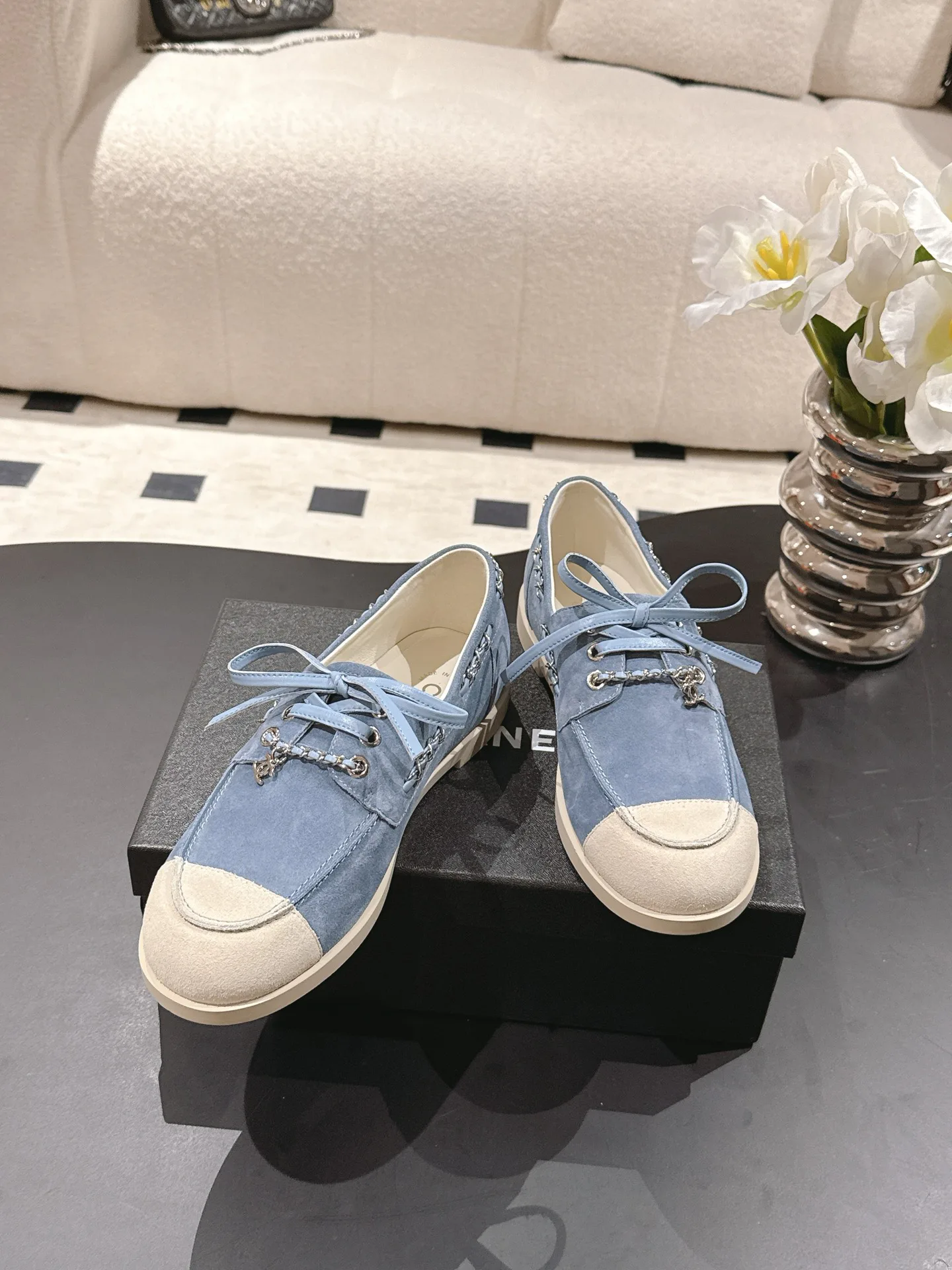 Лоферы И Мокасины Женские Chanel 6128042