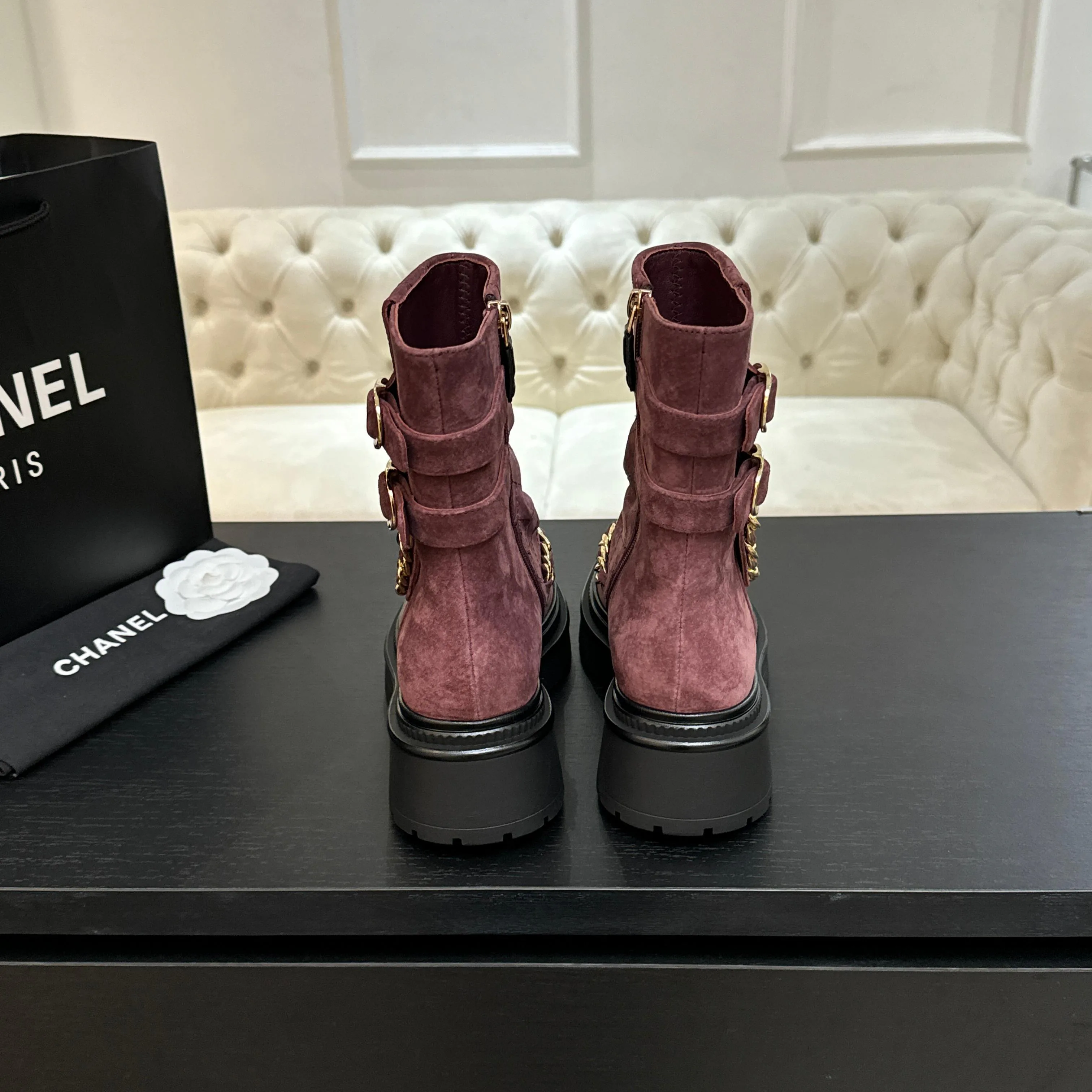 Ботинки Женские Chanel 479857