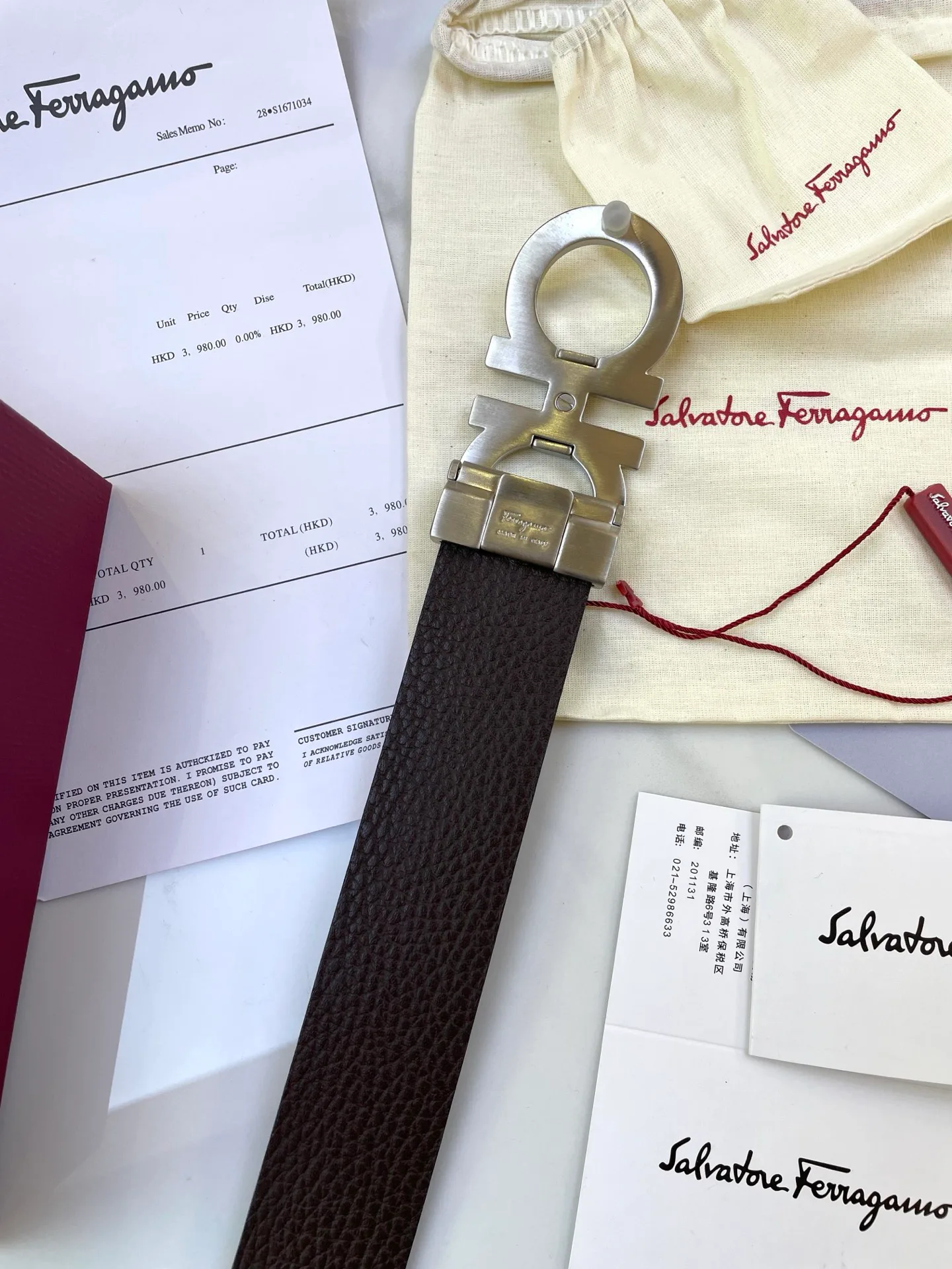 Ремни Salvatore Ferragamo 76770