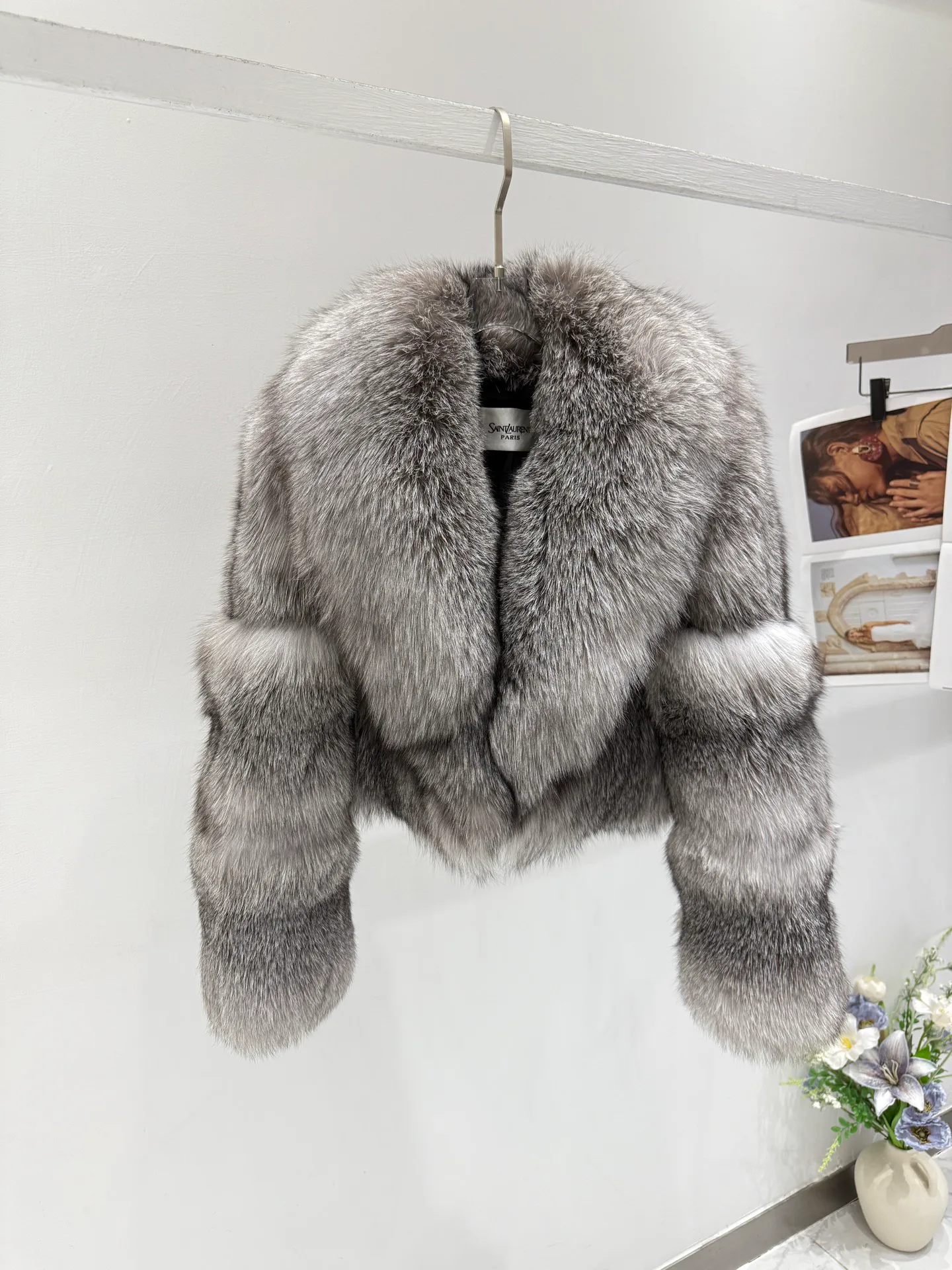 Шубы Женские Saint Laurent 785635