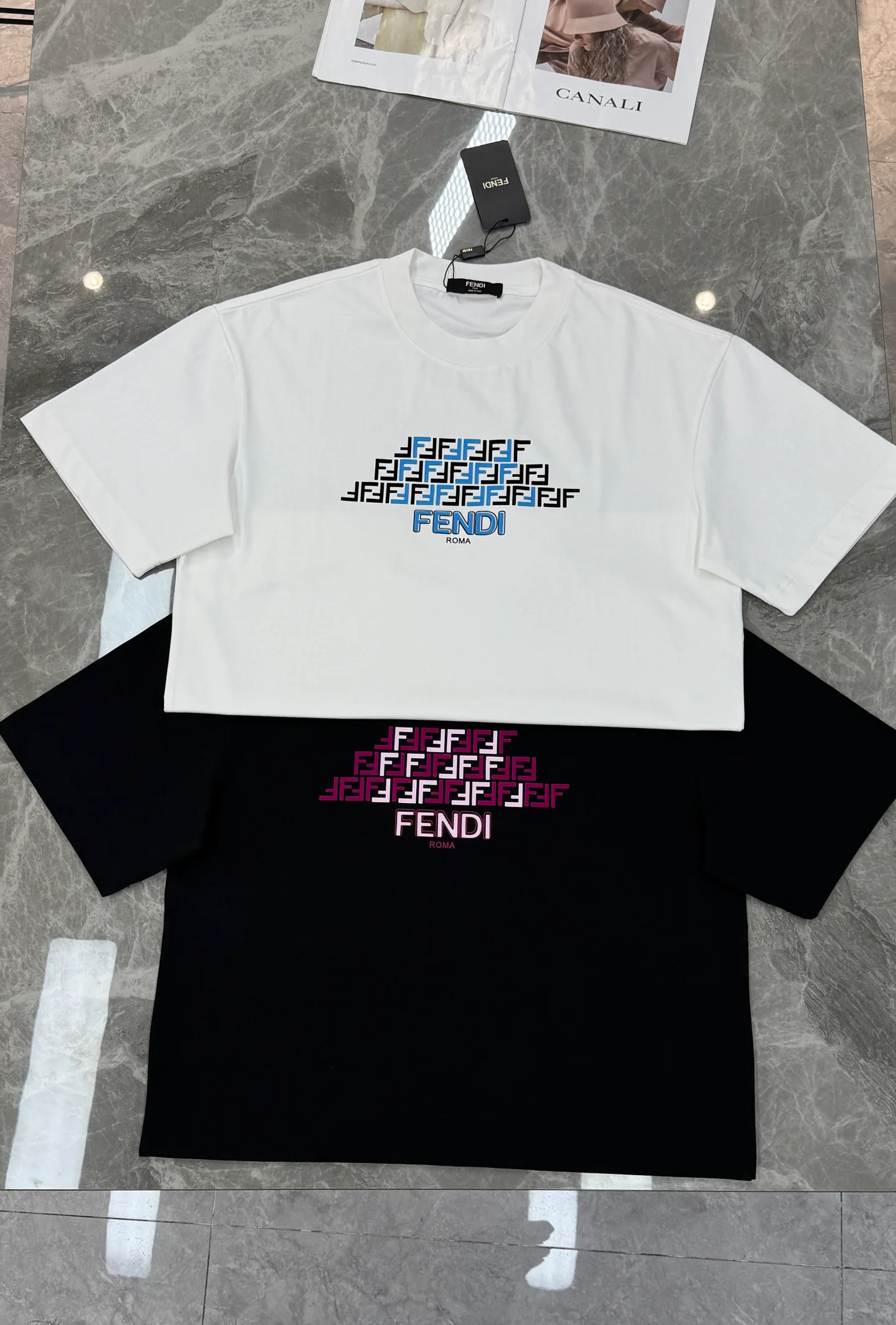 Футболки Женские Fendi 12701900