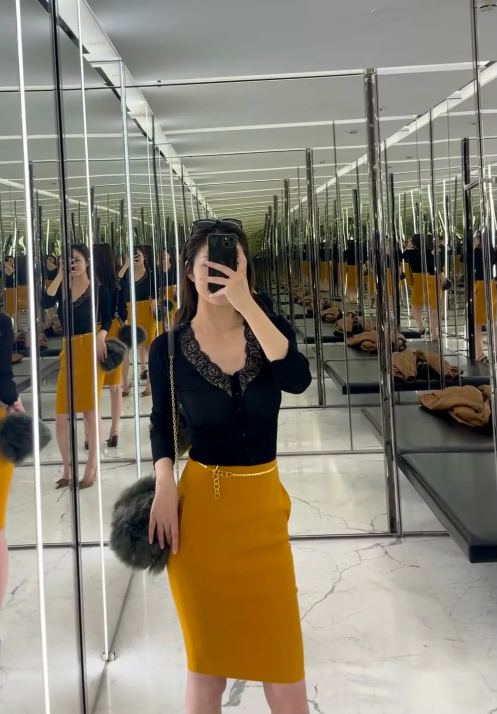Юбки Женские Saint Laurent 11512095