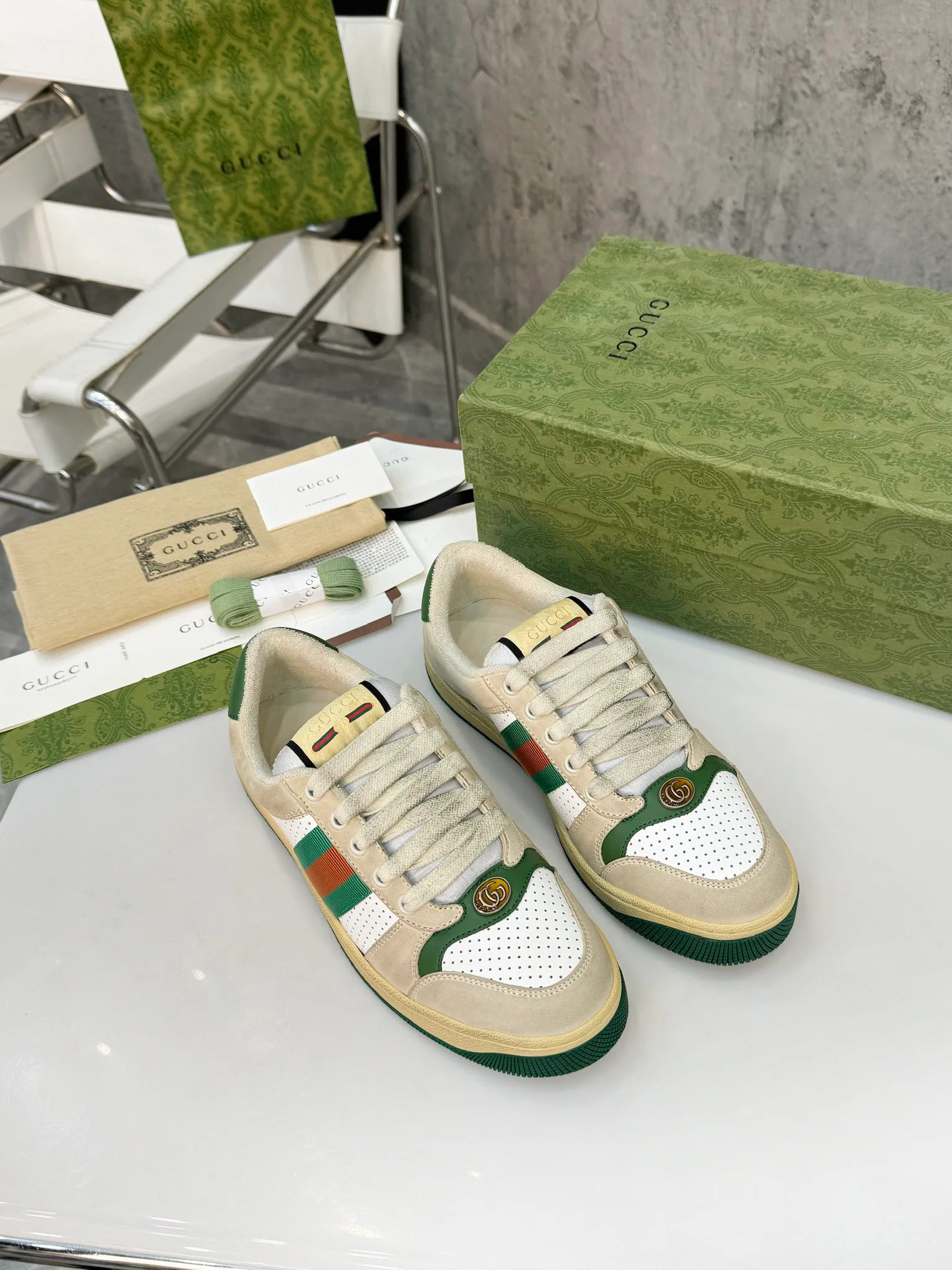 Кроссовки Женские Gucci 1257886