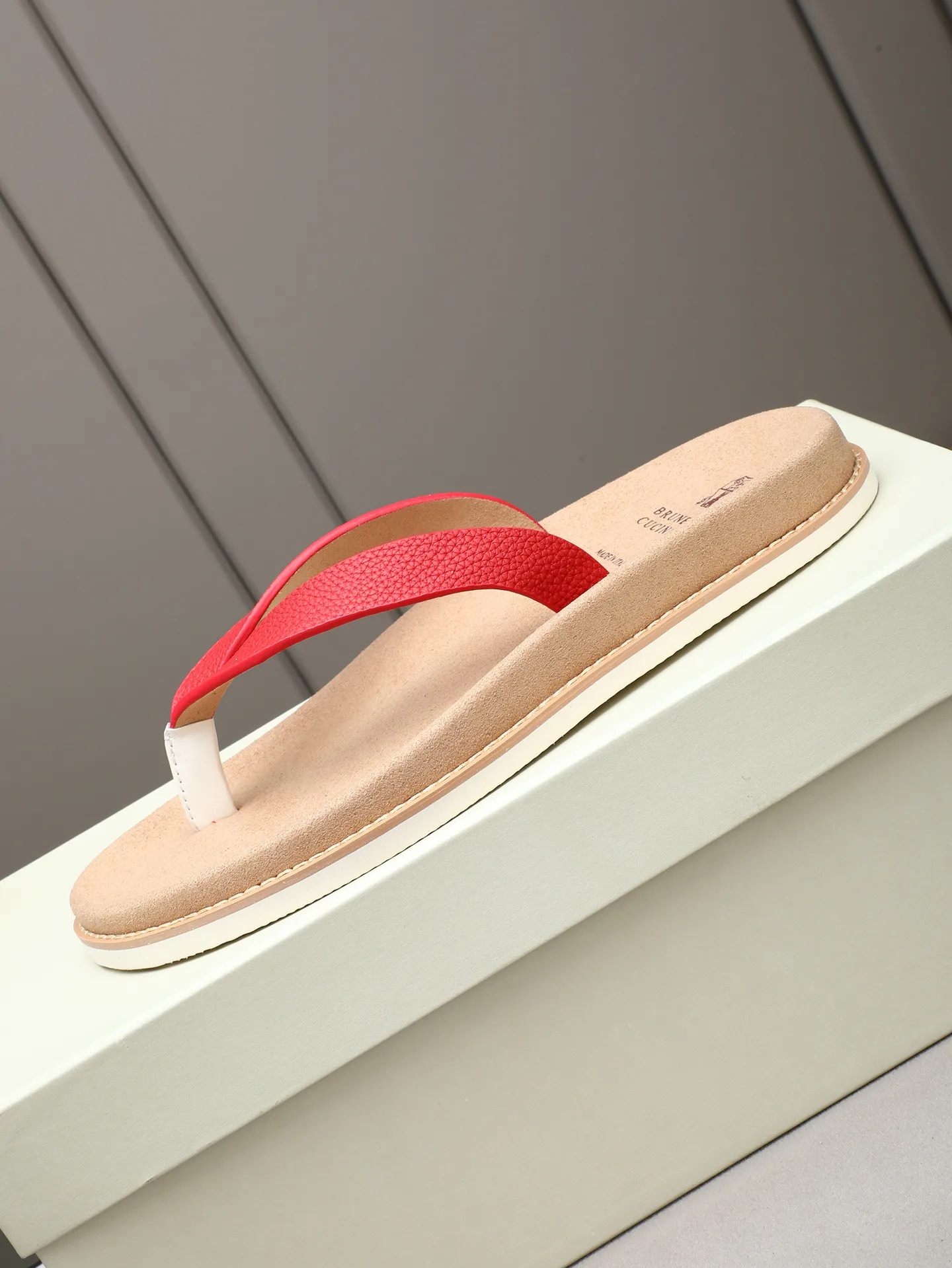 Шлепанцы Мужские Brunello Cucinelli 6062754