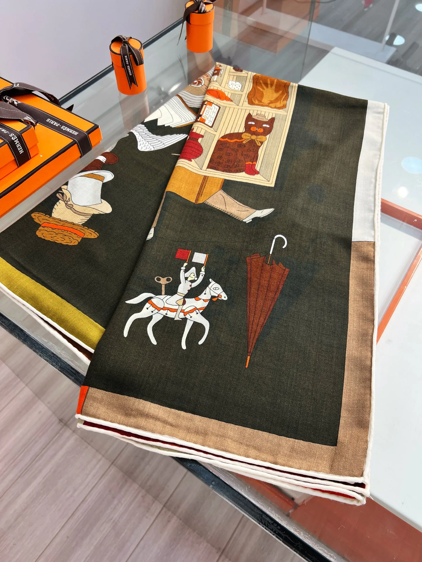 Шарфы Hermes 251374