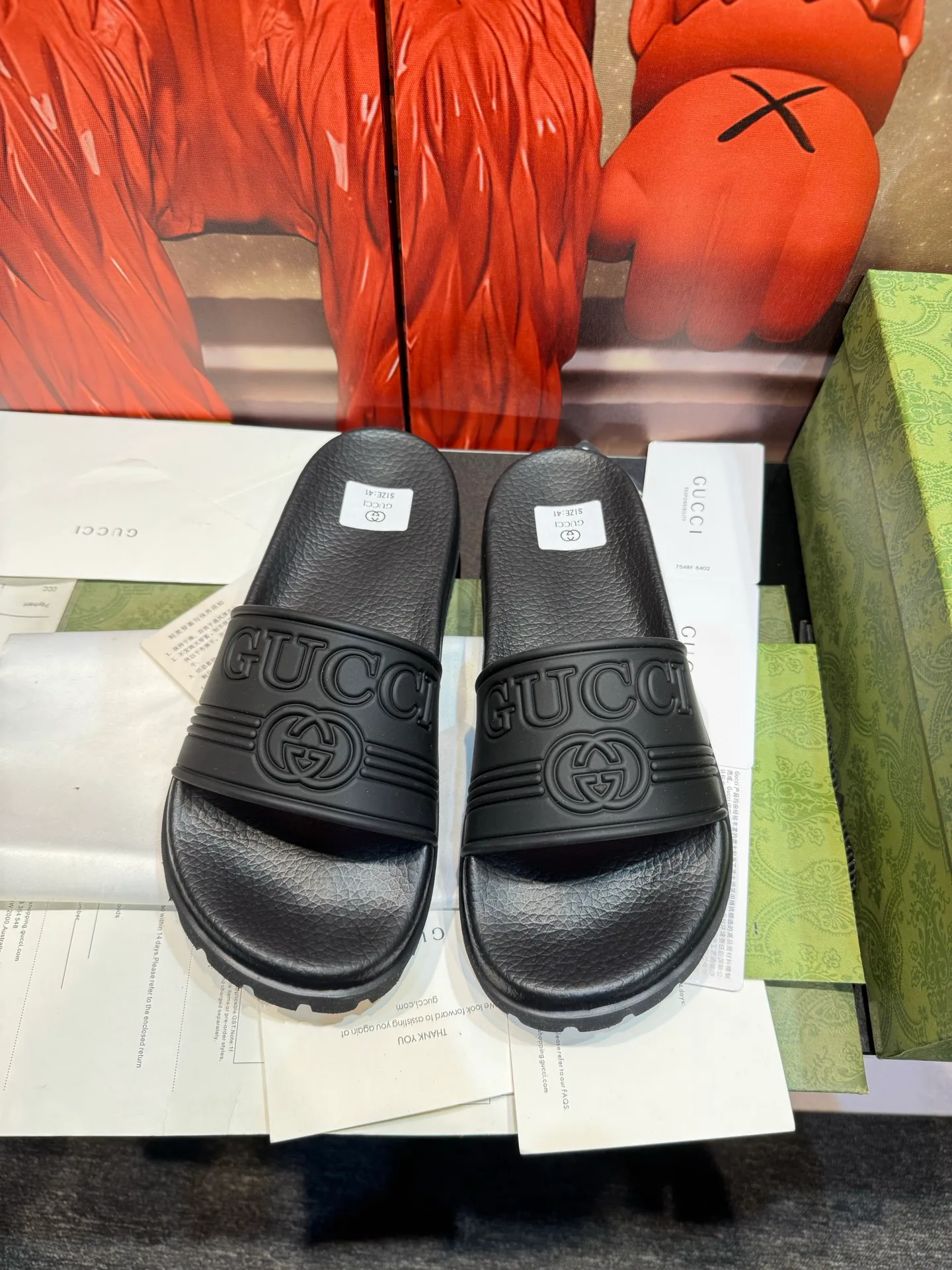 Шлепанцы Женские Gucci 10199407