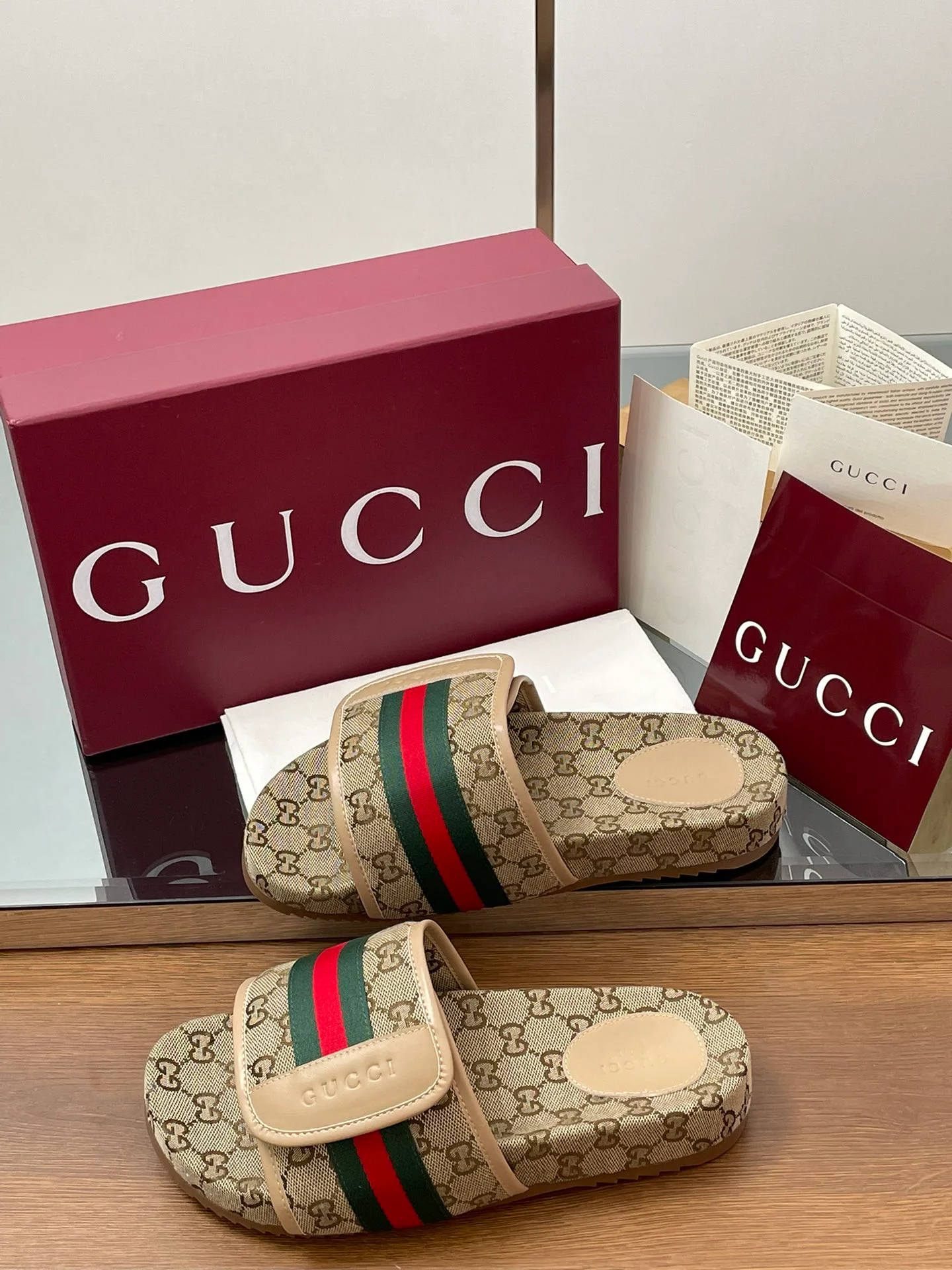 Шлепанцы Женские Gucci 24503