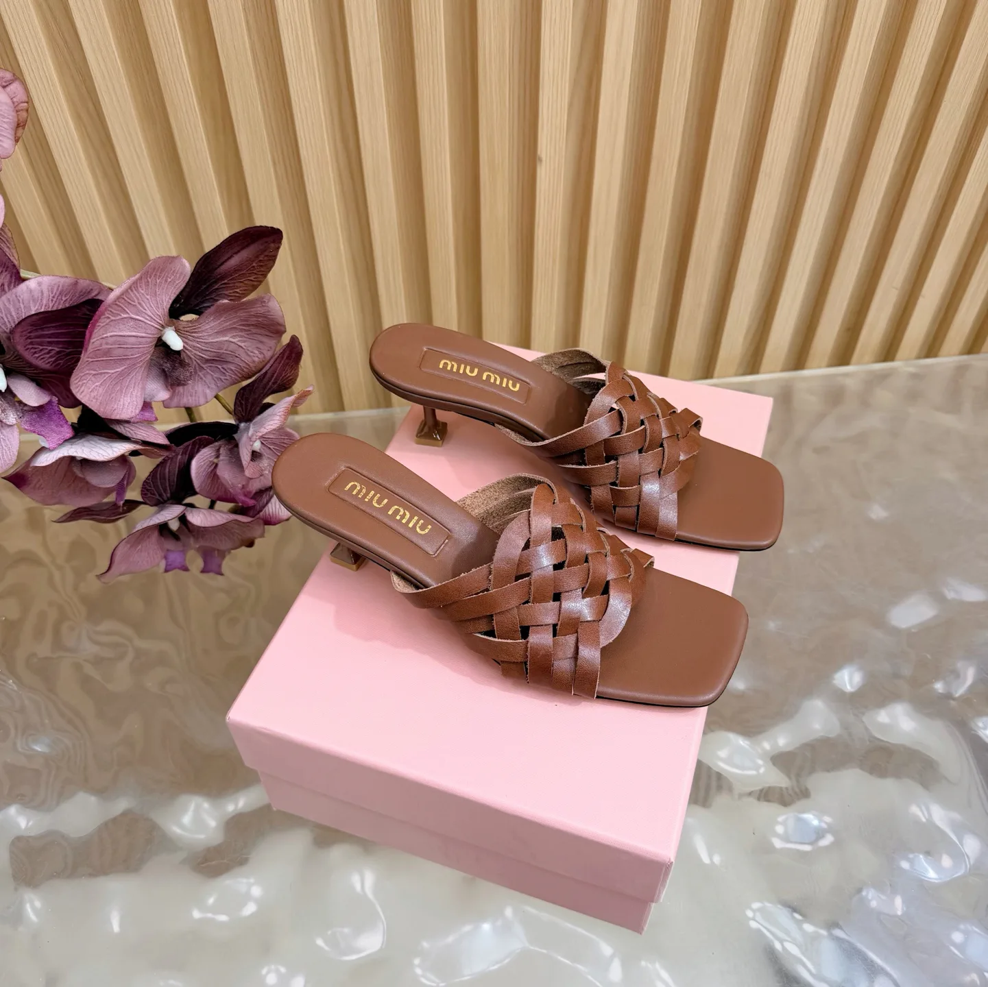 Босоножки Женские Miu Miu 9597368