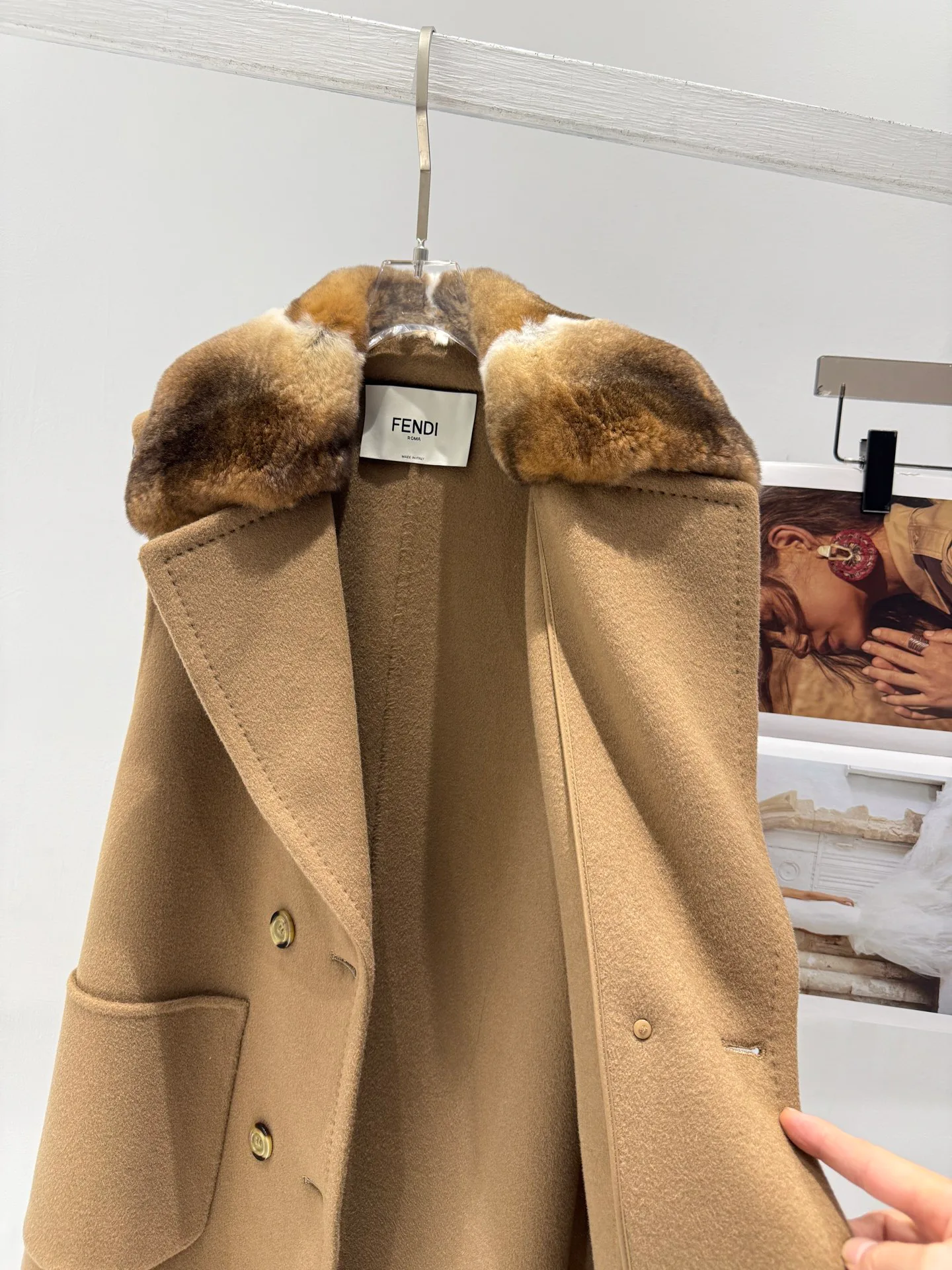 Пальто Женские Fendi 4485446