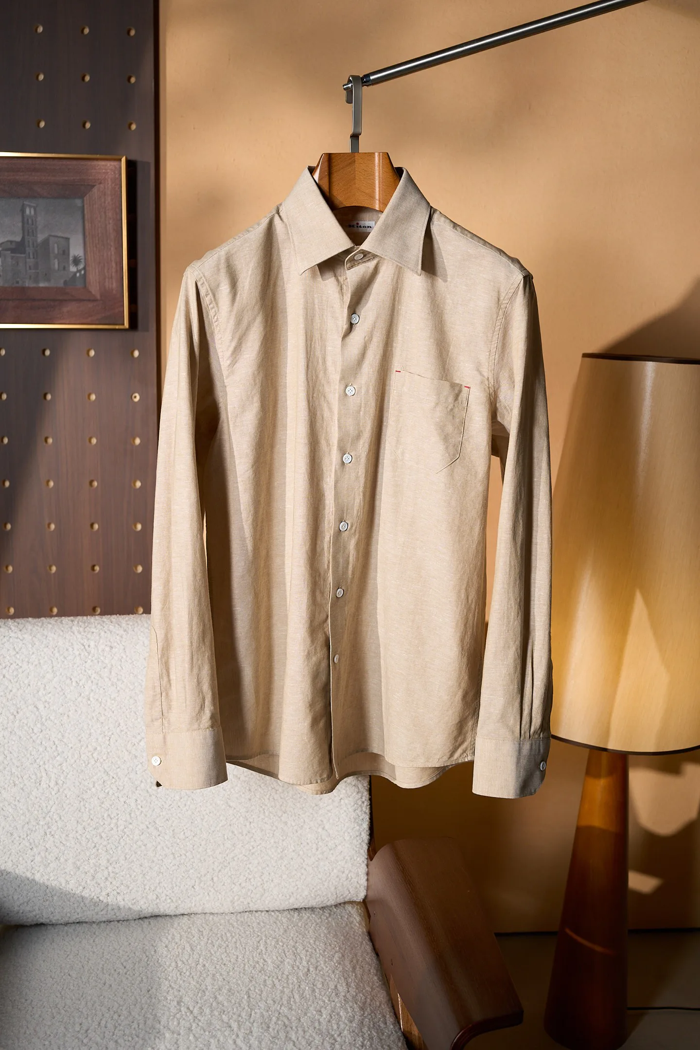 Рубашки Мужские Kiton 11551117