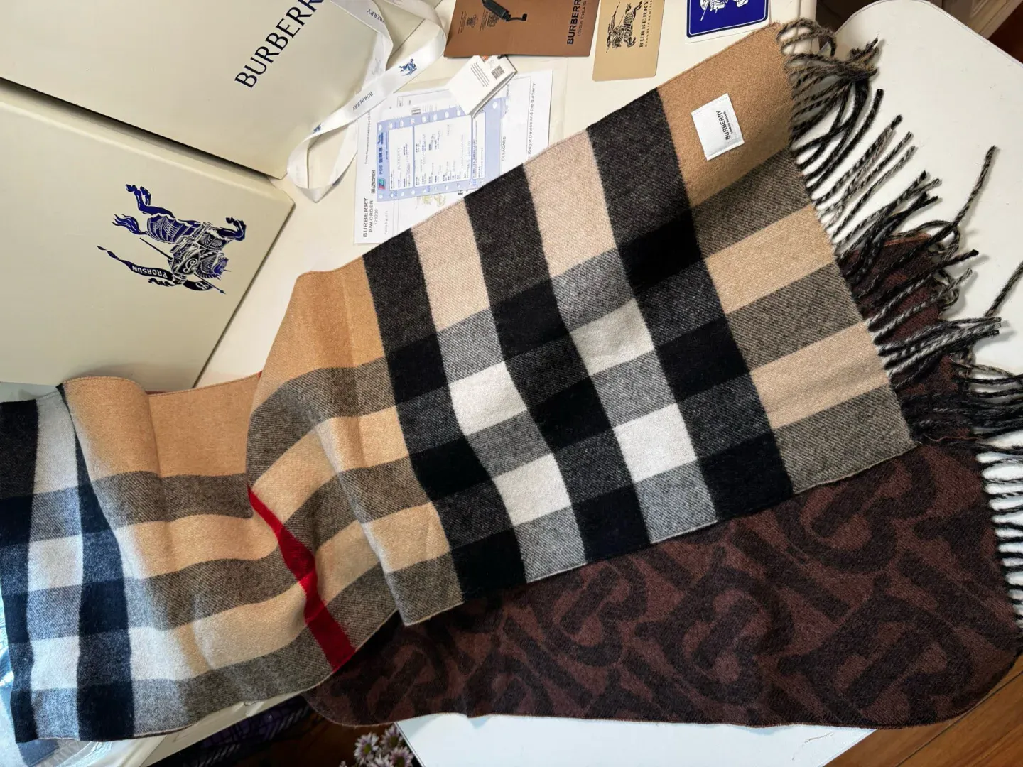 Шарфы Burberry 310238