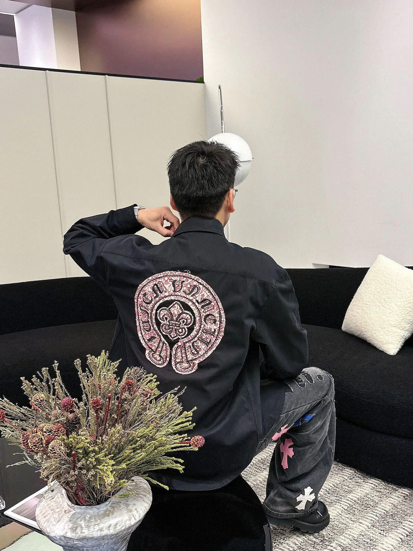 Рубашки Мужские Chrome Hearts 1139244