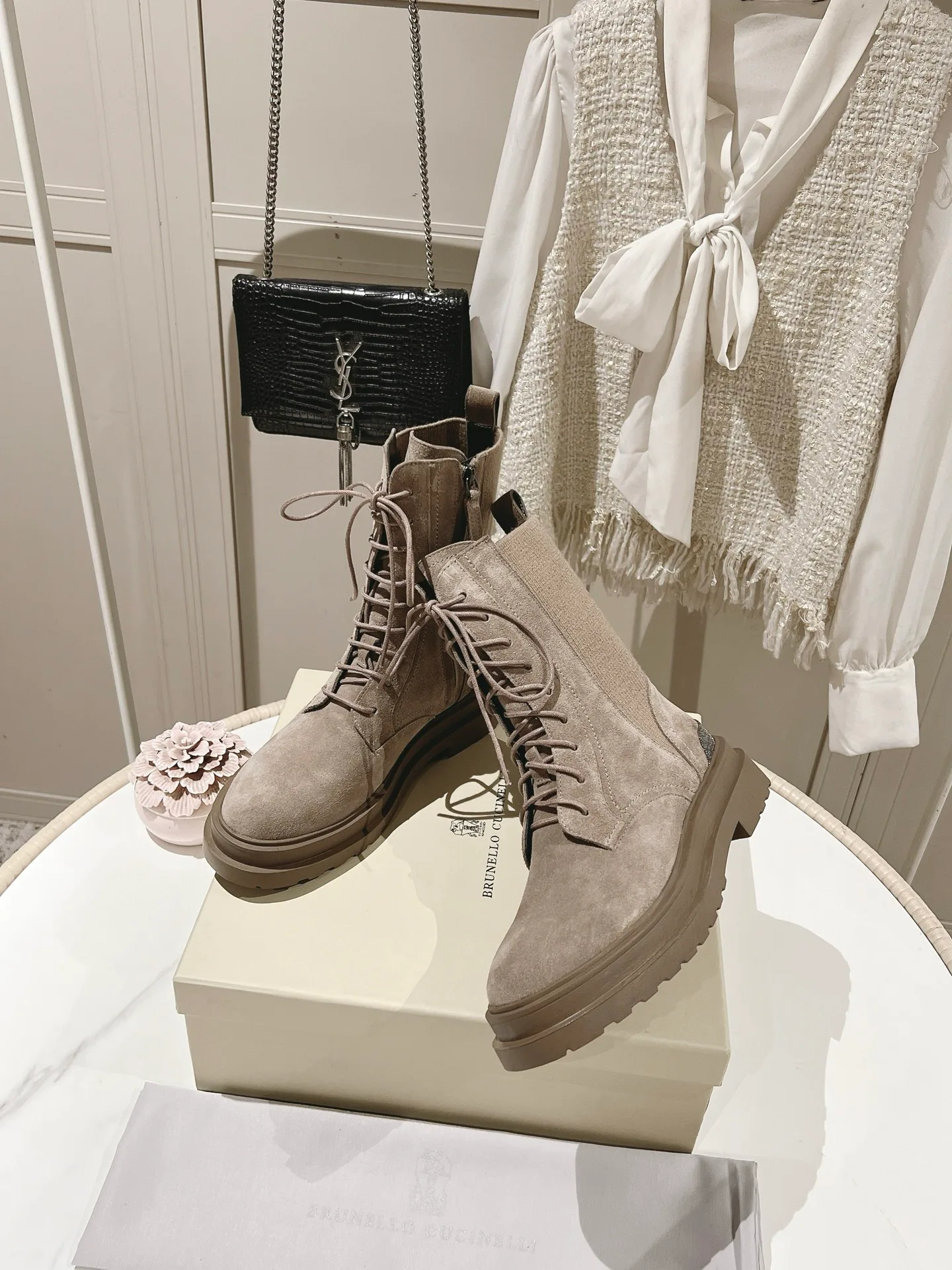 Ботинки Женские Brunello Cucinelli 18217265