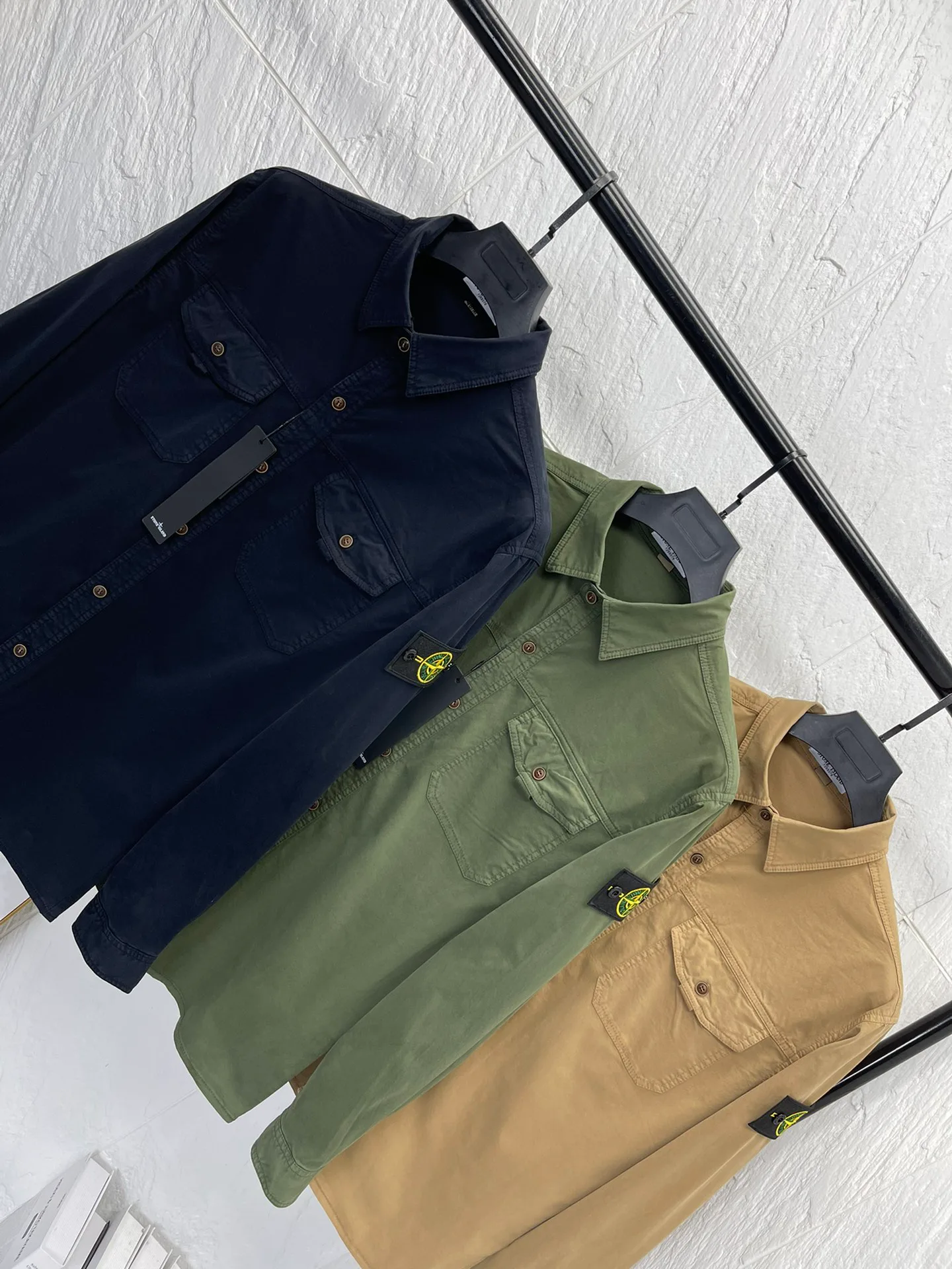 Рубашки Мужские Stone Island 11109199